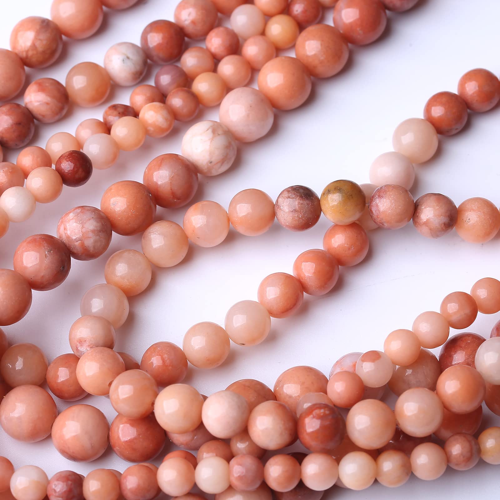 60Pcs 6Mm Natural Pink Aventurine Stone Beads Energy Healing Beads For Diy Jewelry Bracelet Necklace Making For Jewelry Making15