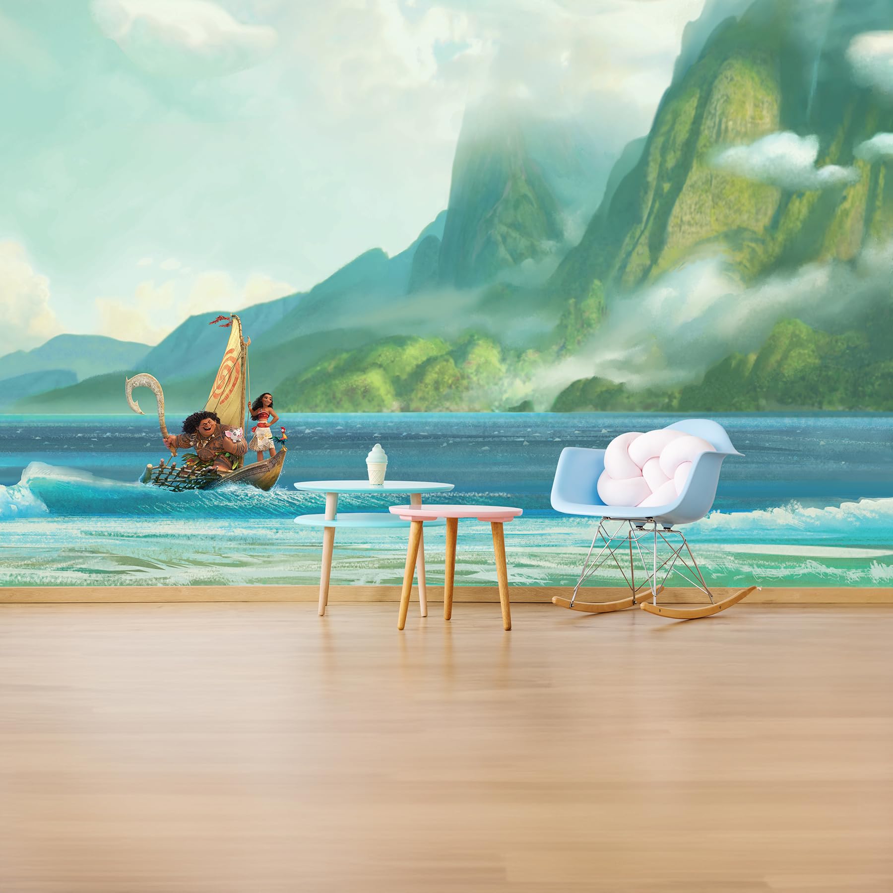 Moana Peel And Stick Wall Mural By Roommates, Rmk12366M