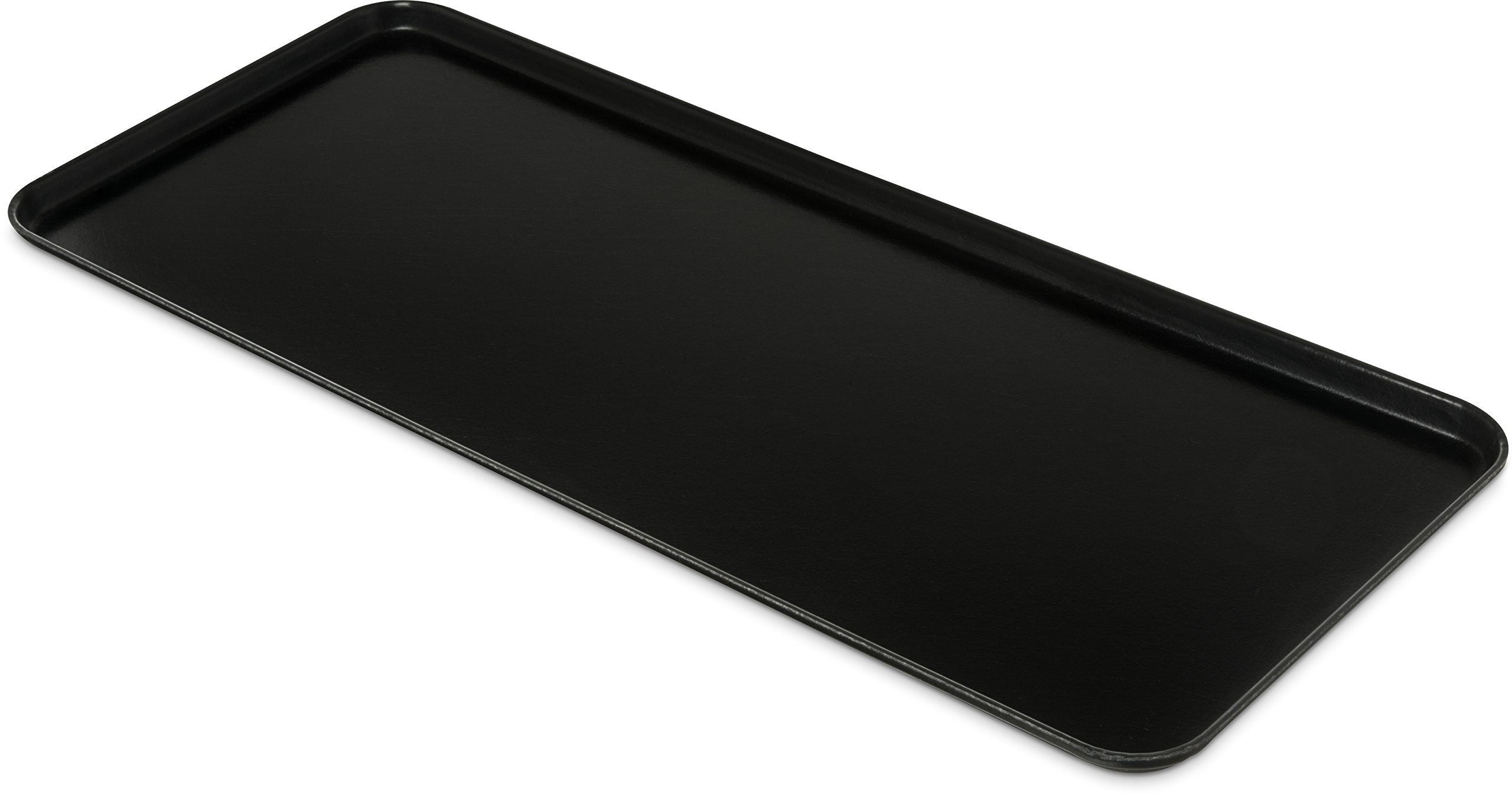 Carlisle FoodService Products 1230FMT309 Food Service Display Tray, 30 x 12, Black (Pack of 12)