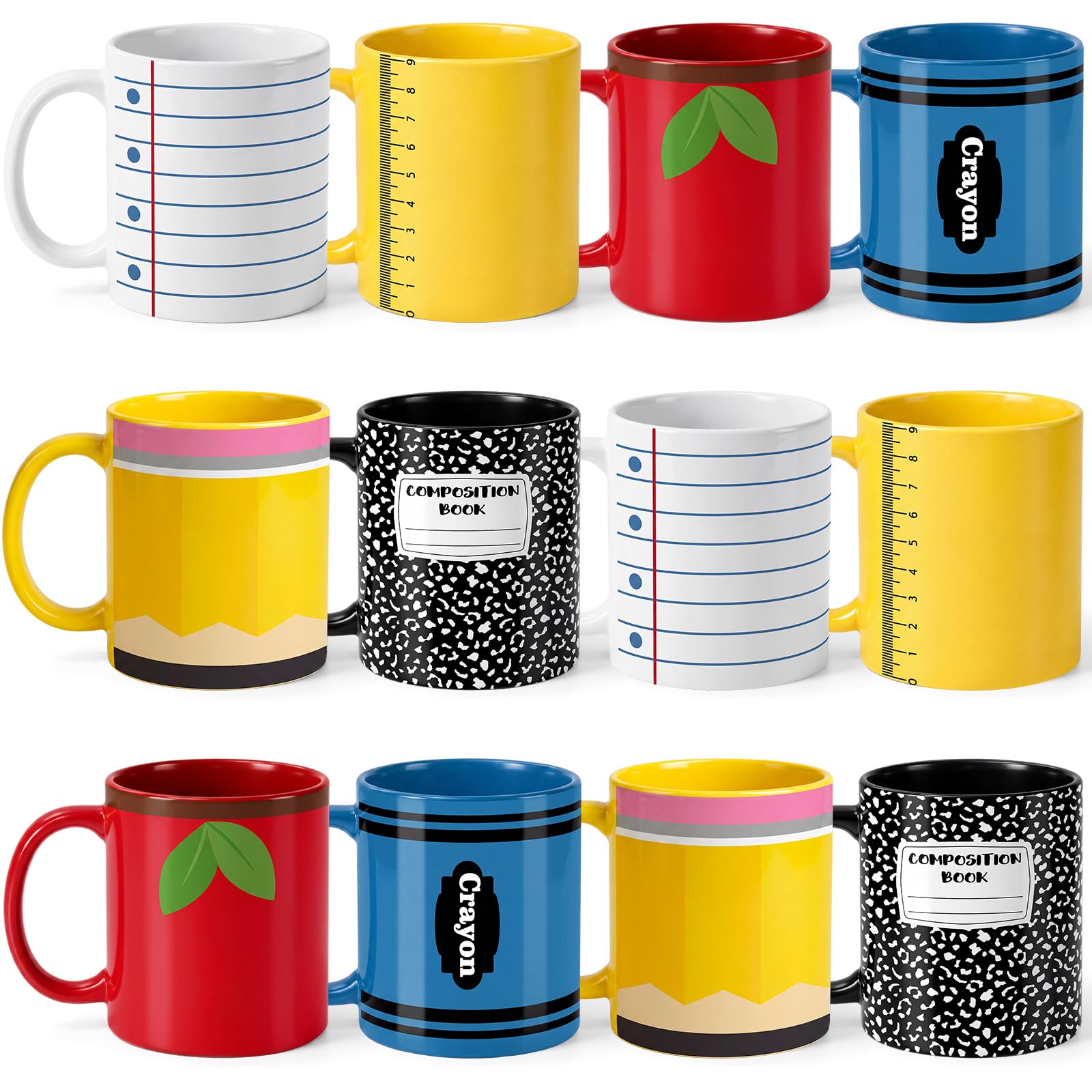 Zopeal 12 Pcs Back to School Teacher Appreciation Gifts Bulk, Lovely