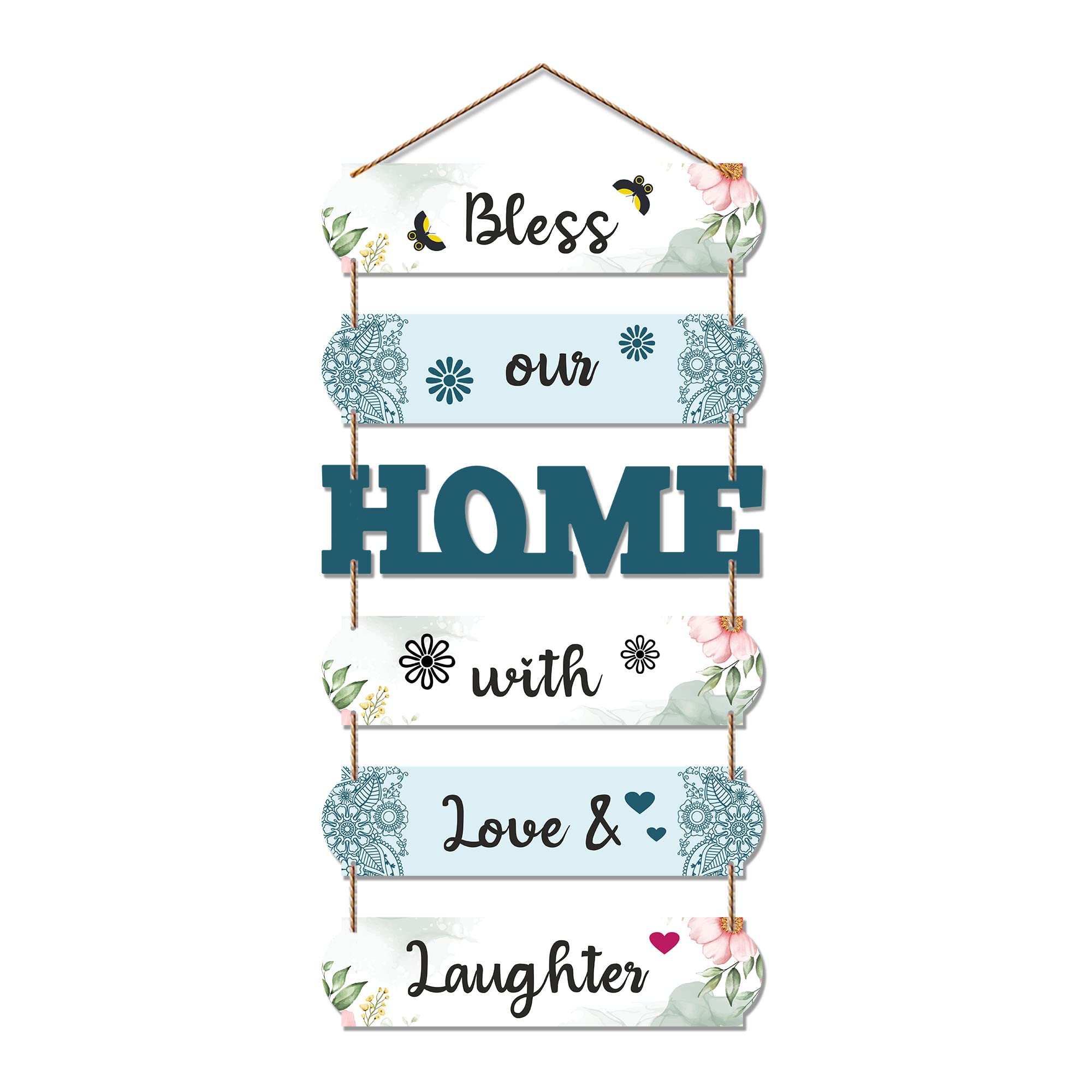 Artvibes Home Quote Decorative Wall Art Wooden Wall Hanger for Living Room | Bedroom | Gifts | Wall Hangings for Home Decoration
