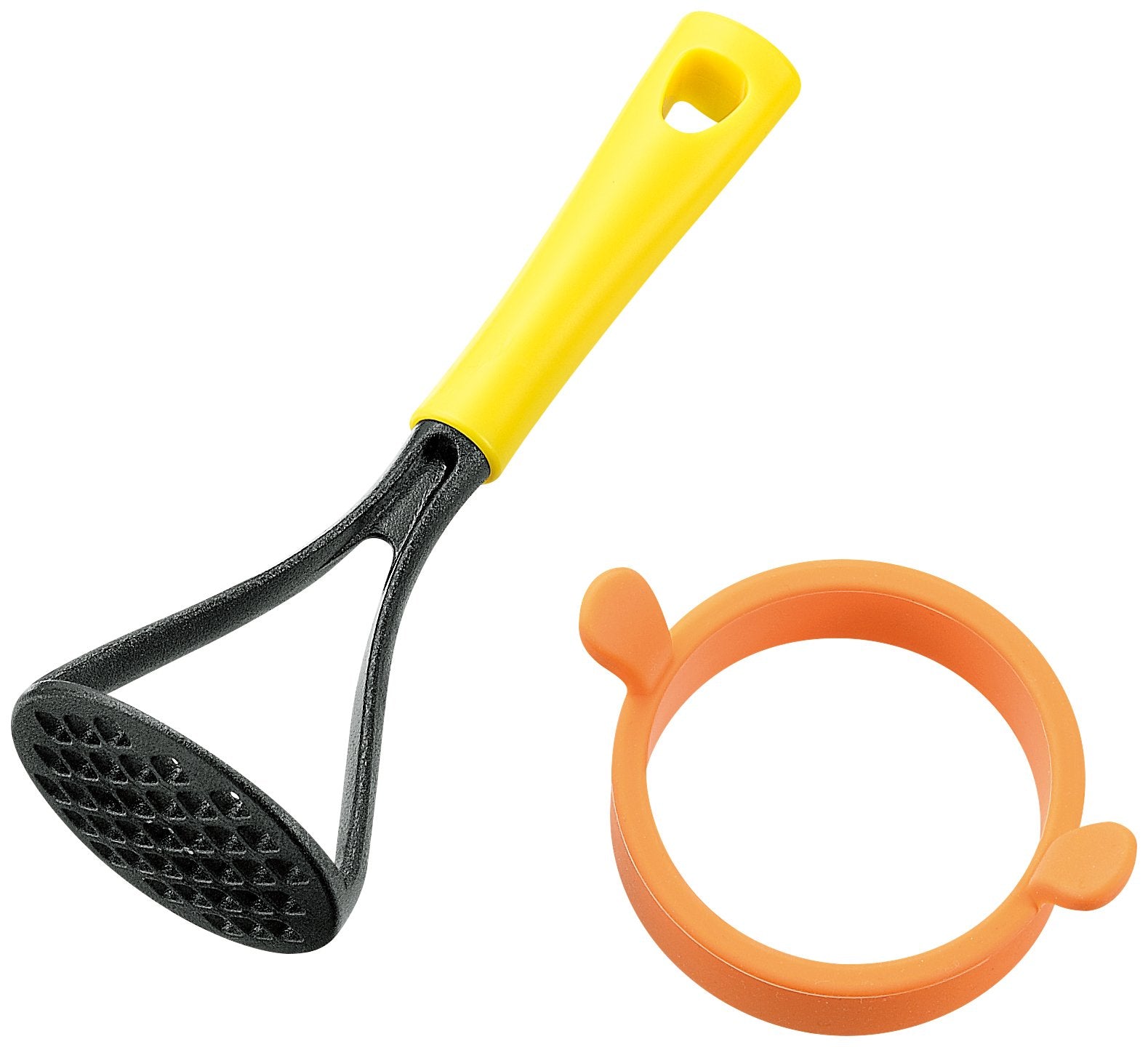 Shimomura Kougyou Yp-212 Yakipar! Rice Burger Set, Dishwasher Safe, Orange