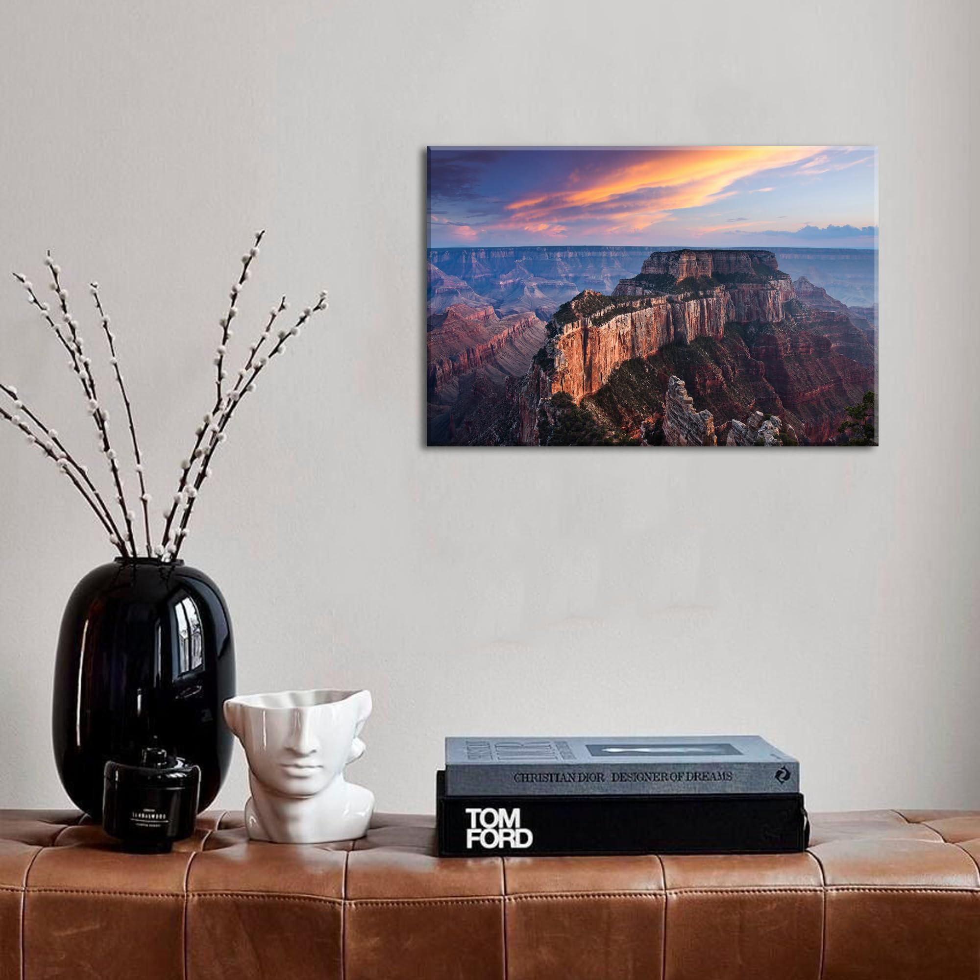 Mountain Wall Art Grand Canyon Landscape Wall Decor Arizona National Park Posters For Living Room Office Decor Nature Mountains