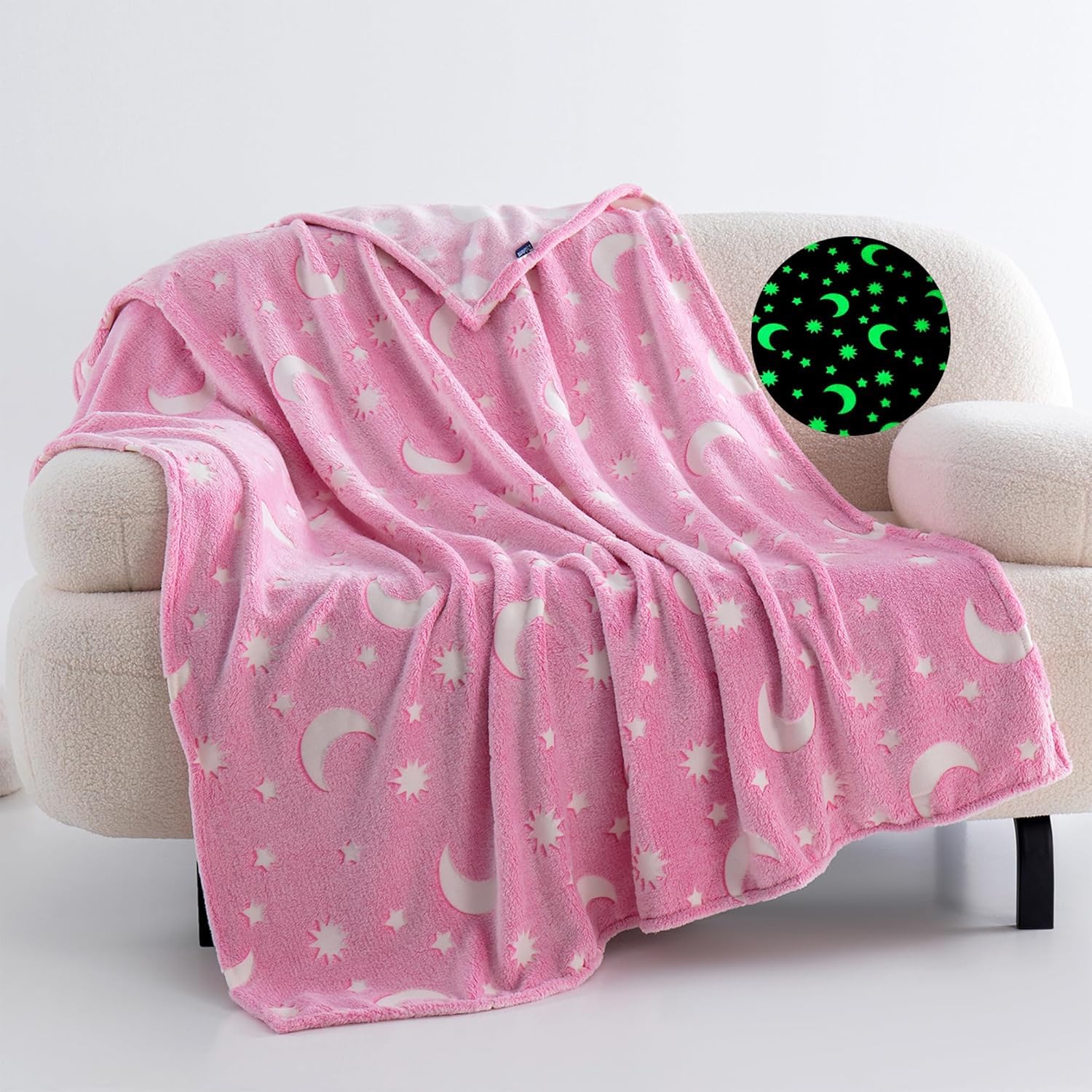Tony Stark Ultraaglow Glow In The Dark Blanket For Kids (015 Years, 200X152 Cm) Soft Flannel Fleece Throw, Cozy & Warm AllSeas