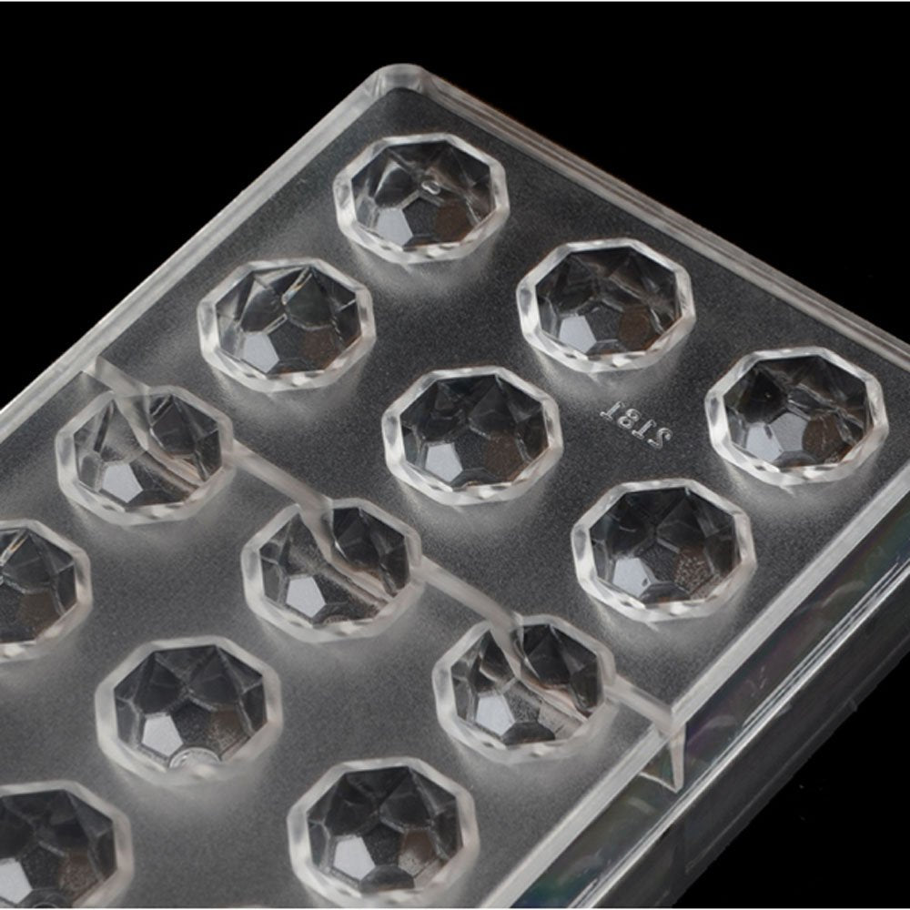 Grainrain Polycarbonate Chocolate Mold Polycarbonate Chocolate Bar Mould Diamond (19274)
