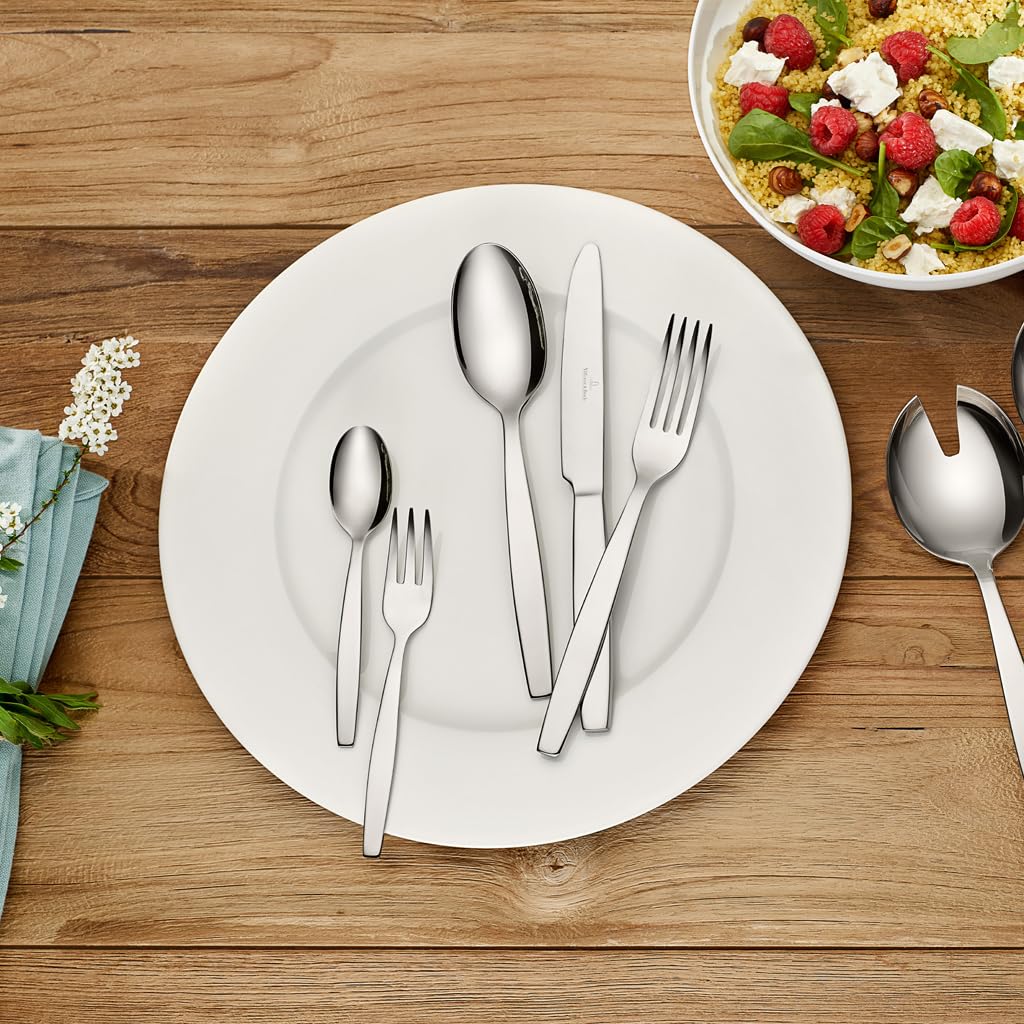 Villeroy & Boch For Me Dinner Plate, 10.5 In, Premium Porcelain, White