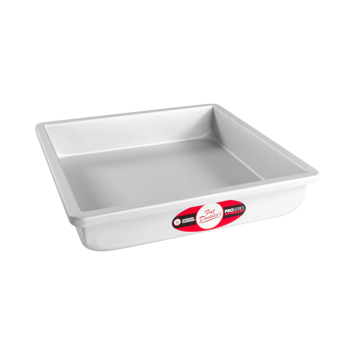 Fat Daddio'S Anodized Aluminum Square Cake Pan, 10 X 2 Inch