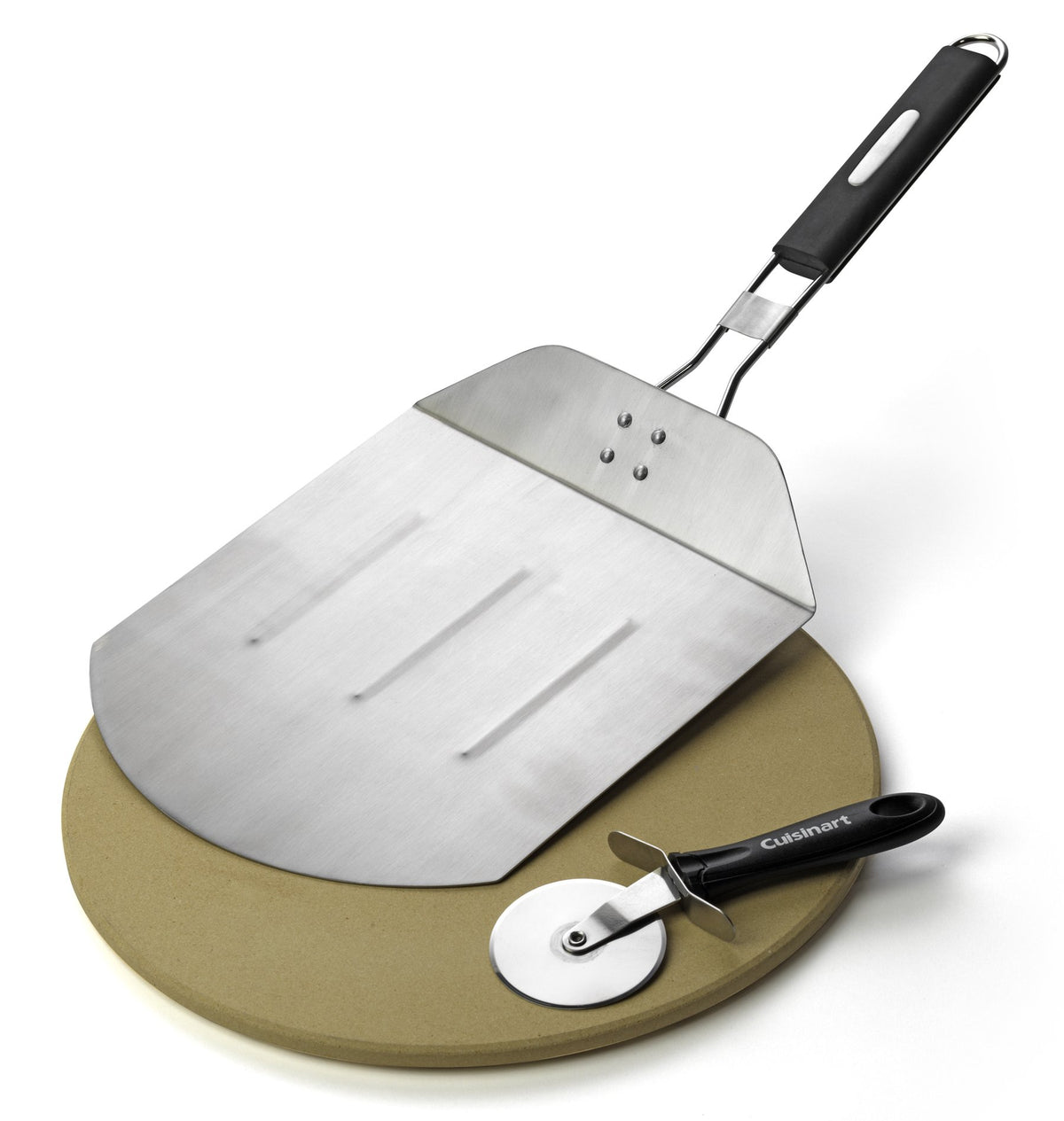 Cuisinart Cps-445, 3-Piece Pizza Grilling Set, Stainless Steel