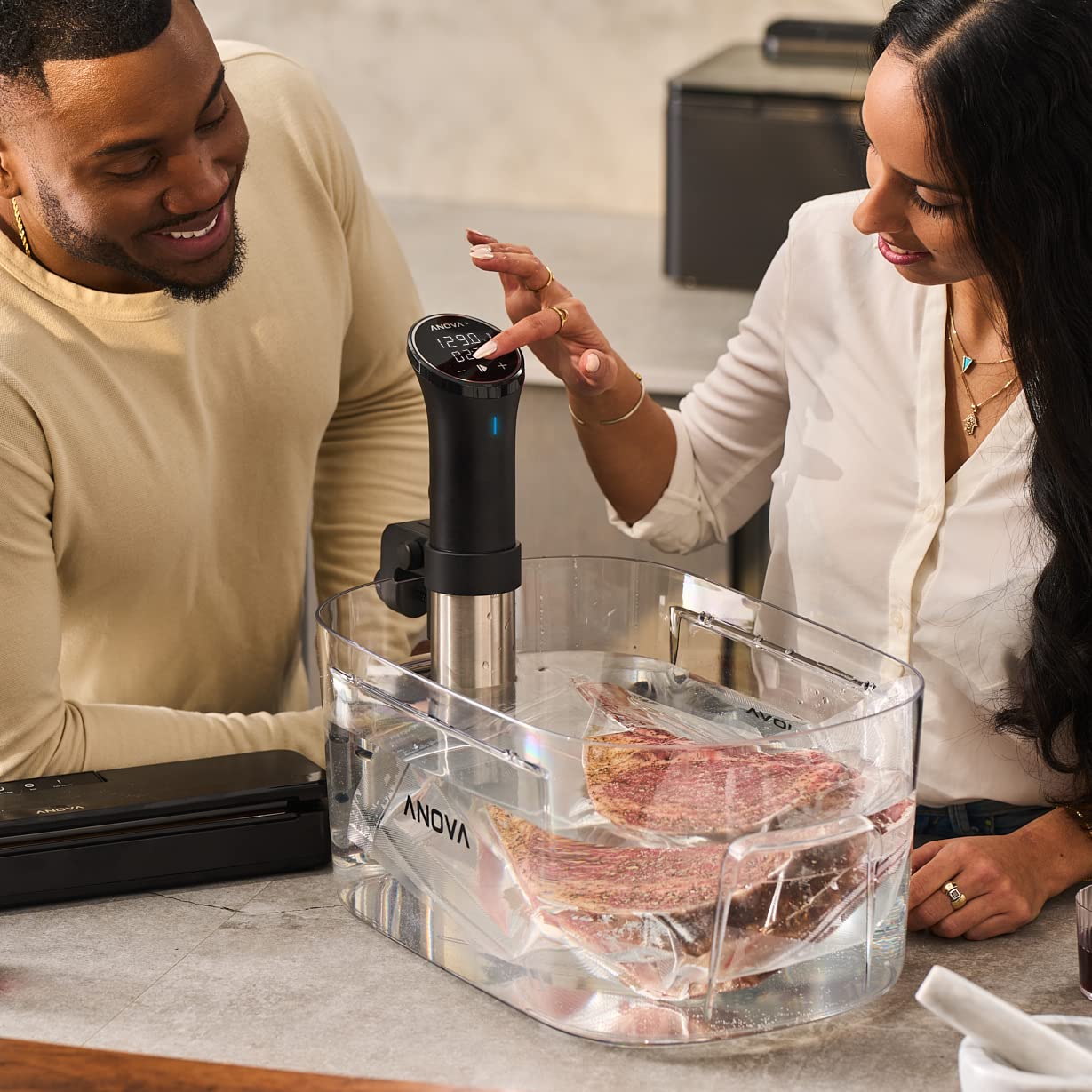 Anova Culinary Sous Vide Precision Cooker 3.0 (Wifi), 1100 Watts