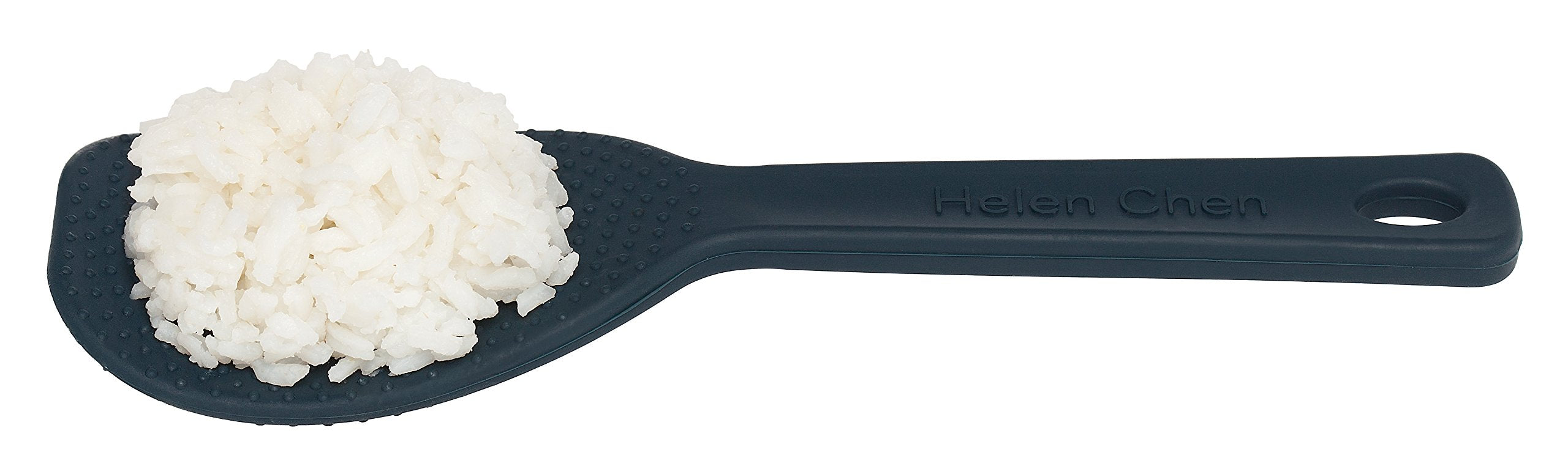 Helens Asian Kitchen Never Stick Rice Paddle, Non-Stick Silicone with Steel Core