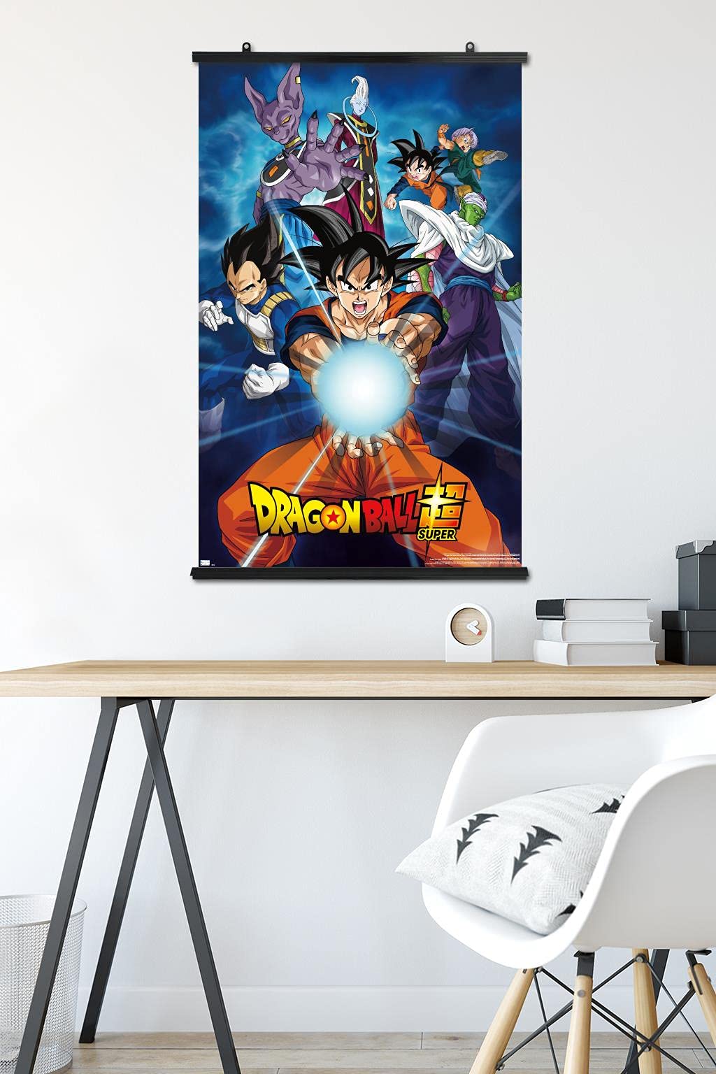 Trends International Dragon Ball Super - Groups Wall Poster, 22.375'' X 34'', Poster & Clip Bundle