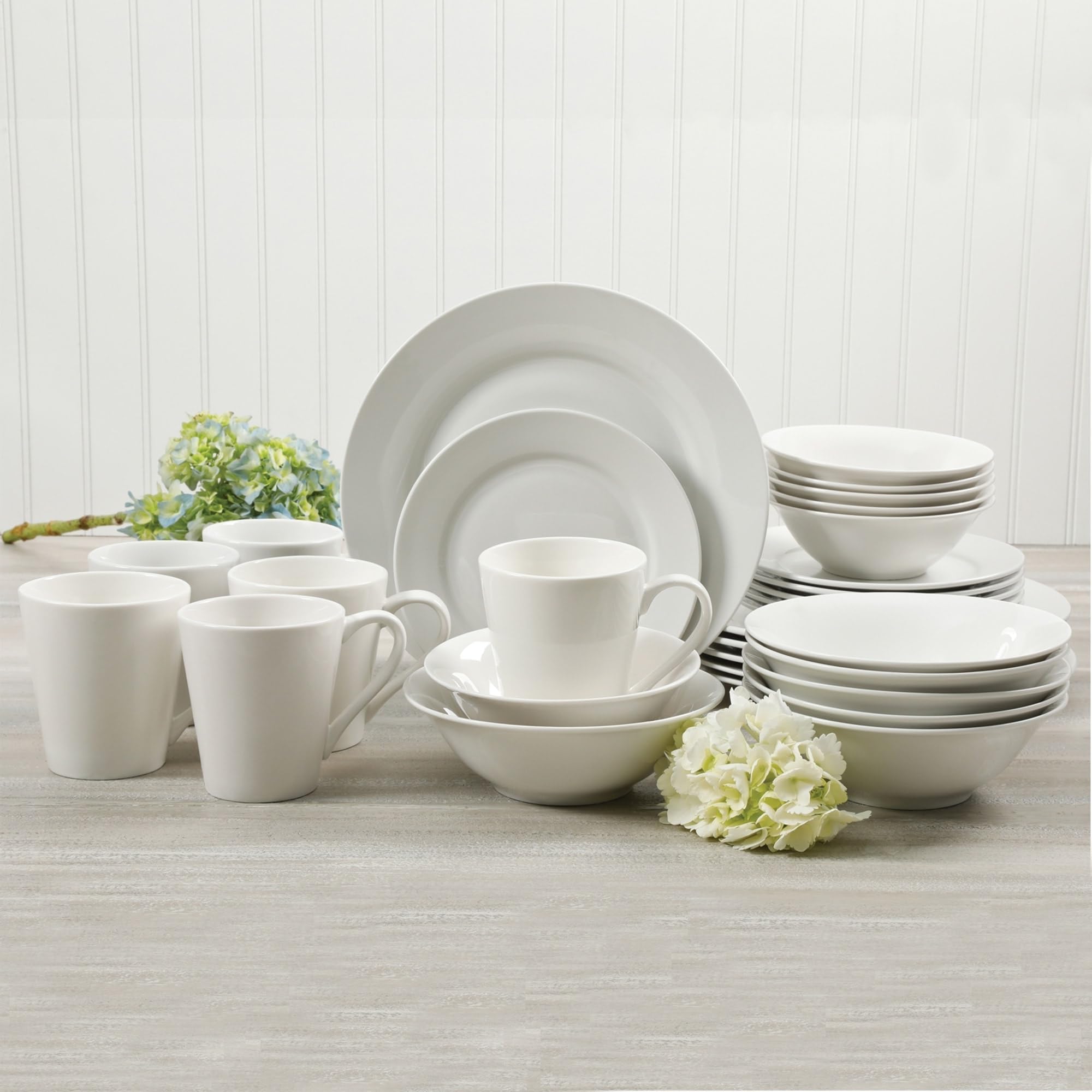 Gibson Noble Court 30 pc Dinnerware Set - Service for 6