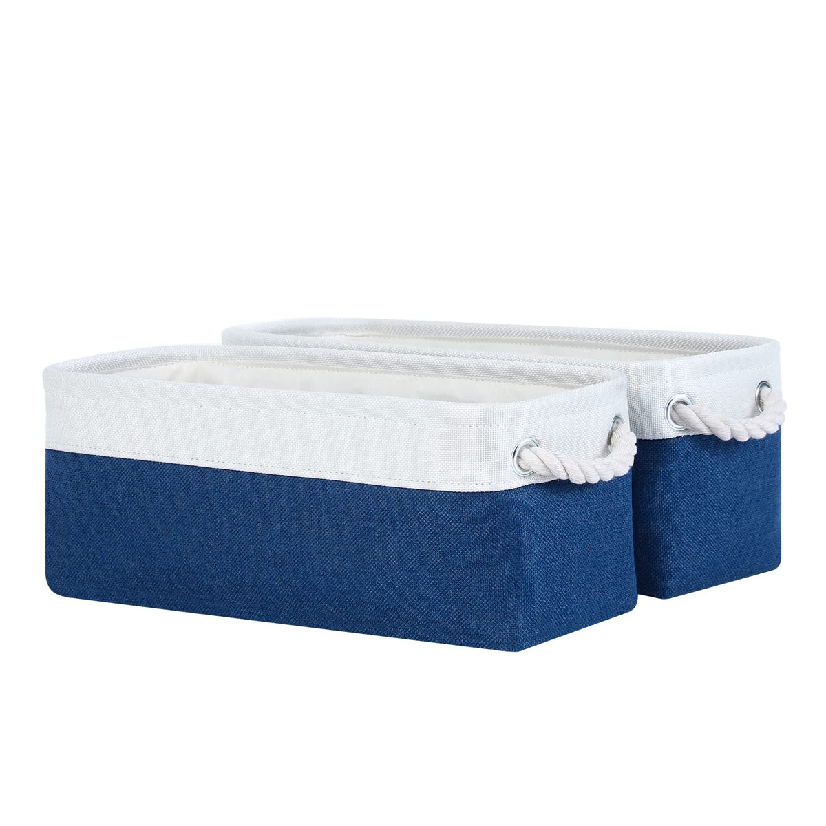 Dullemelo Toilet Paper Storage Basket, Toilet Paper Basket For Back Of Toilet, Bathroom Storage Basket For Cosmetics Towels Toil