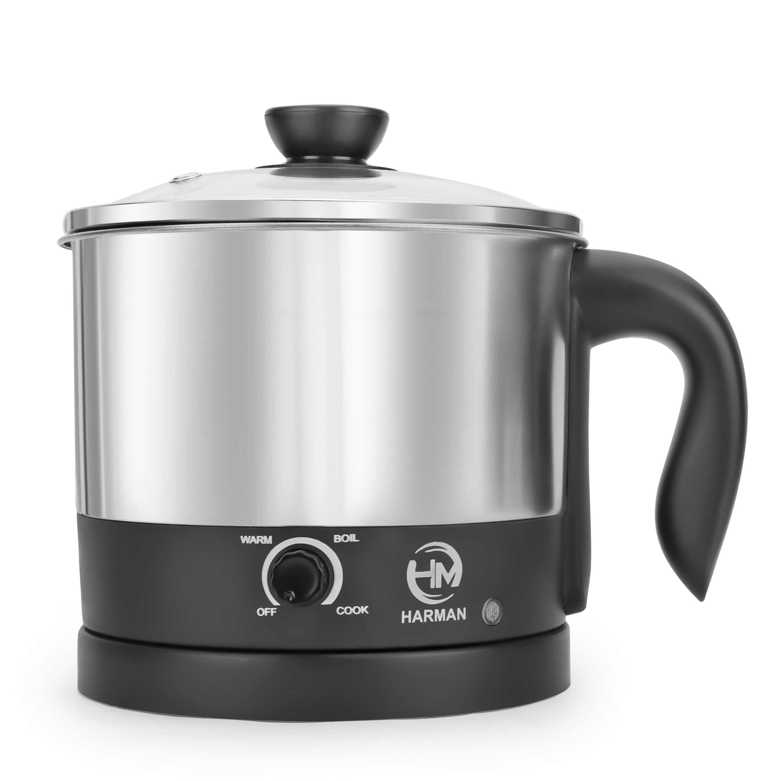 Hm Ketty 1.5L Multipurpose Electric Kettle - 600W Stainless Steel Body For Boiling Water, Milk, Tea, Coffee, Oats, Noodles & Sou