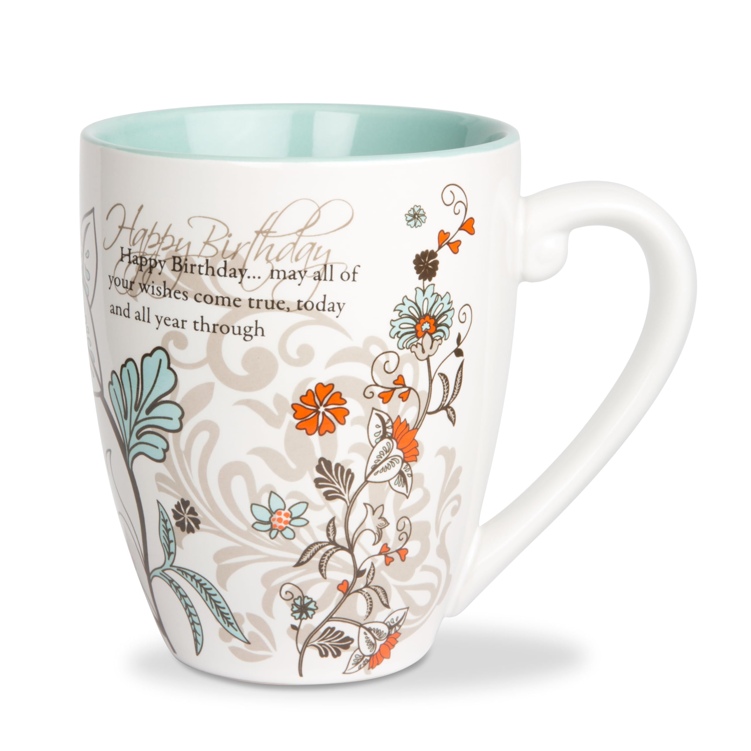 Mark My Words Happy Birthday Mug, 43/4Inch, 20Ounce Capacity