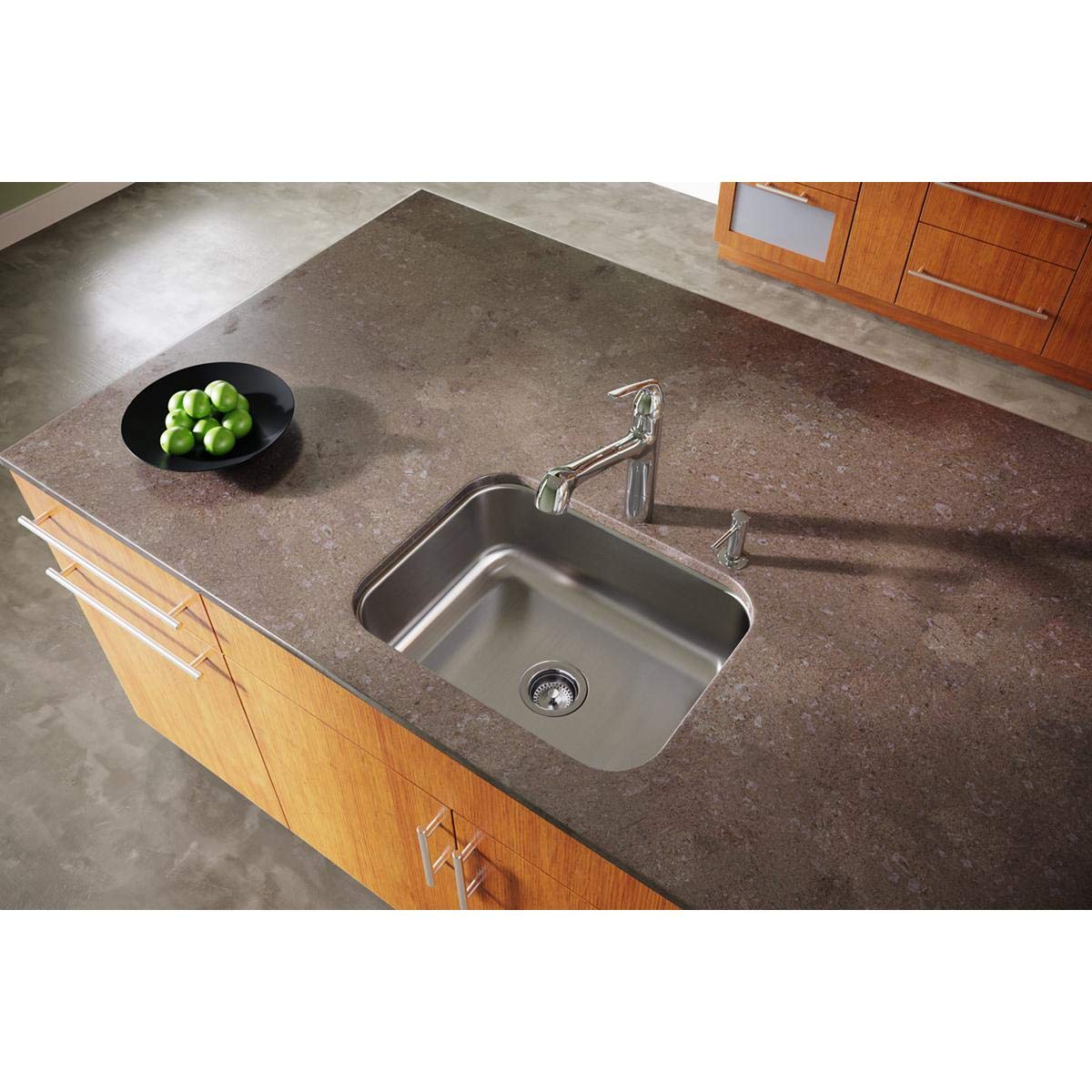 Elkay Dayton Stainless Steel 23-1/2'' x 18-1/4'' x 8''  Single Bowl Undermount Sink