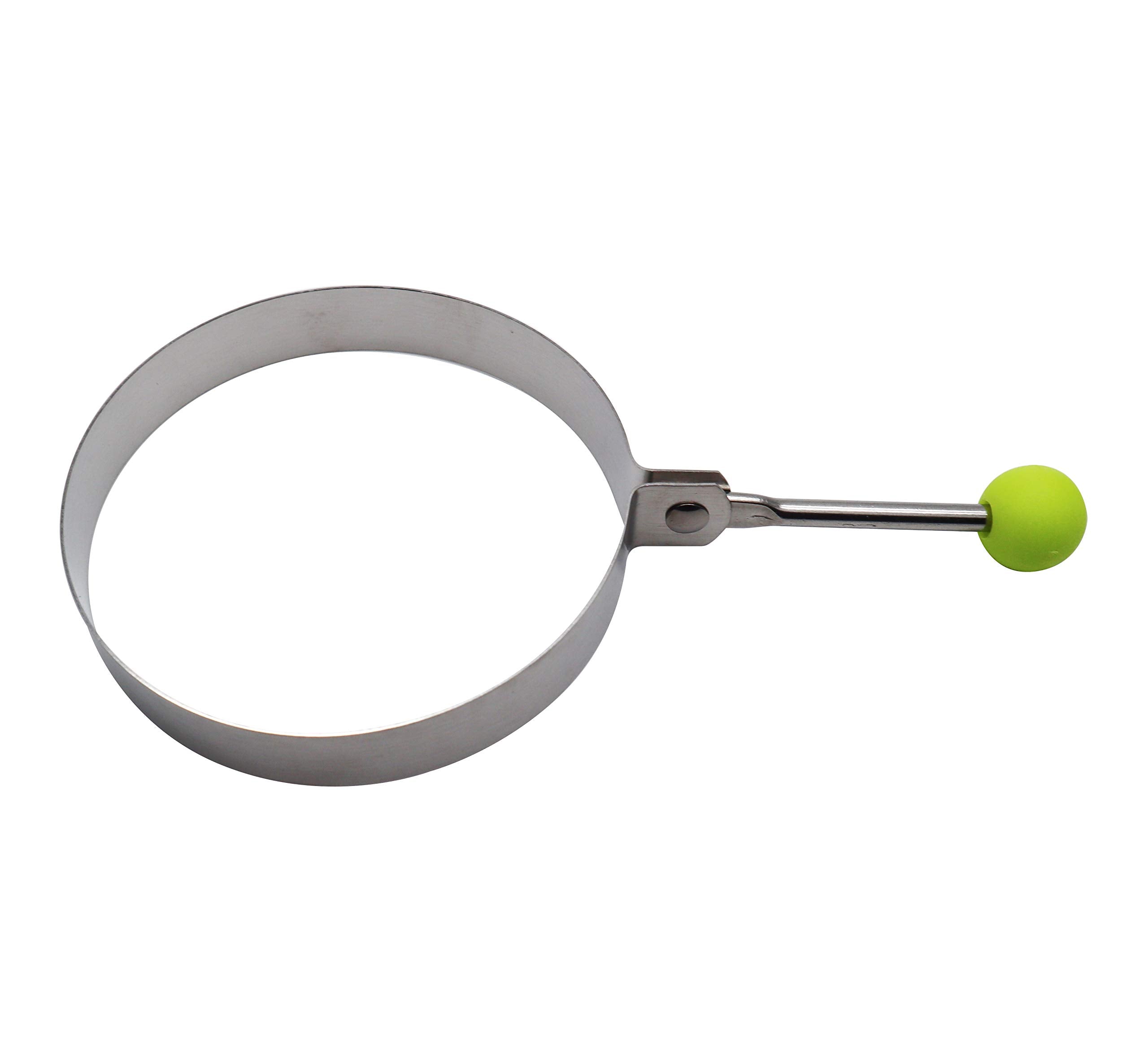 Excelity 4 Sets Stainless Steel Fried Egg Shaper Poachers Pancake Ring Mold For Kitchen Cooking Breakfasts Tools