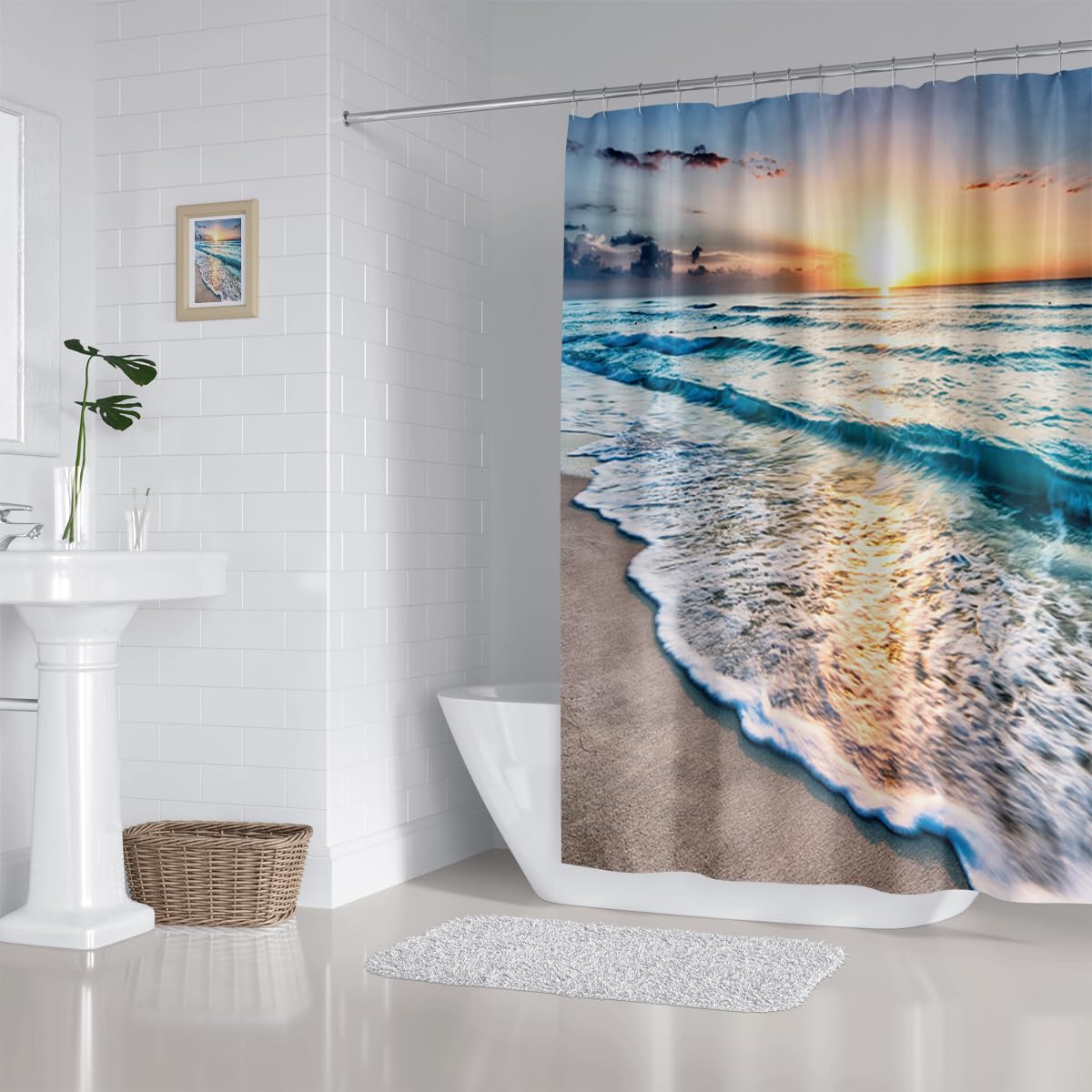 Zxmbf Spaceship Interior Shower Curtain Planet Earth Galaxy Futuristic Science Spacecraft Cabin For Kids Boy Black Home Bathroom