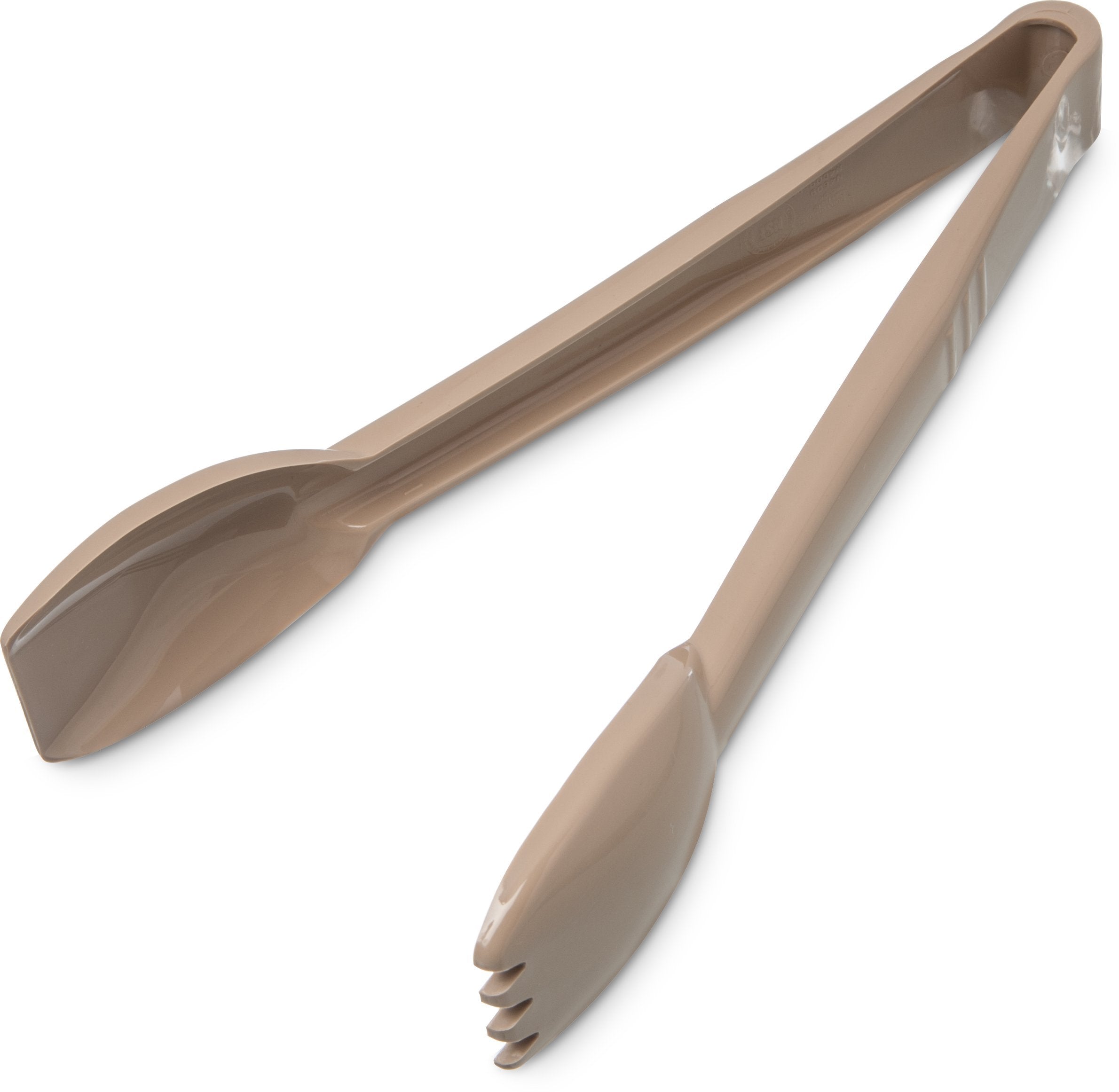 Carlisle FoodService Products 460906 Carly Salad Tong, 9 Salad Tong, Beige, 12 Pack