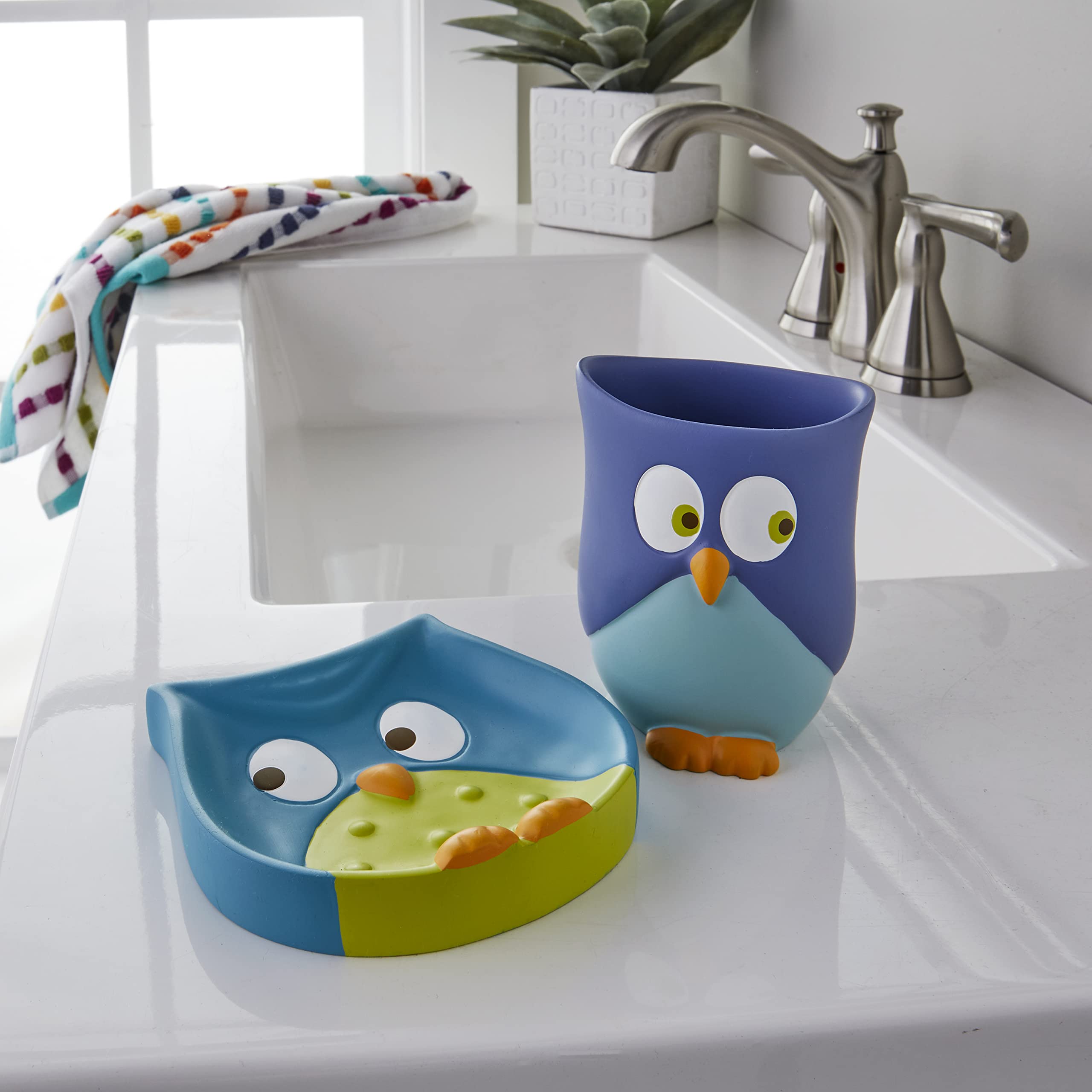 Skl Home Whooty Hoot Tumbler, Multicolored