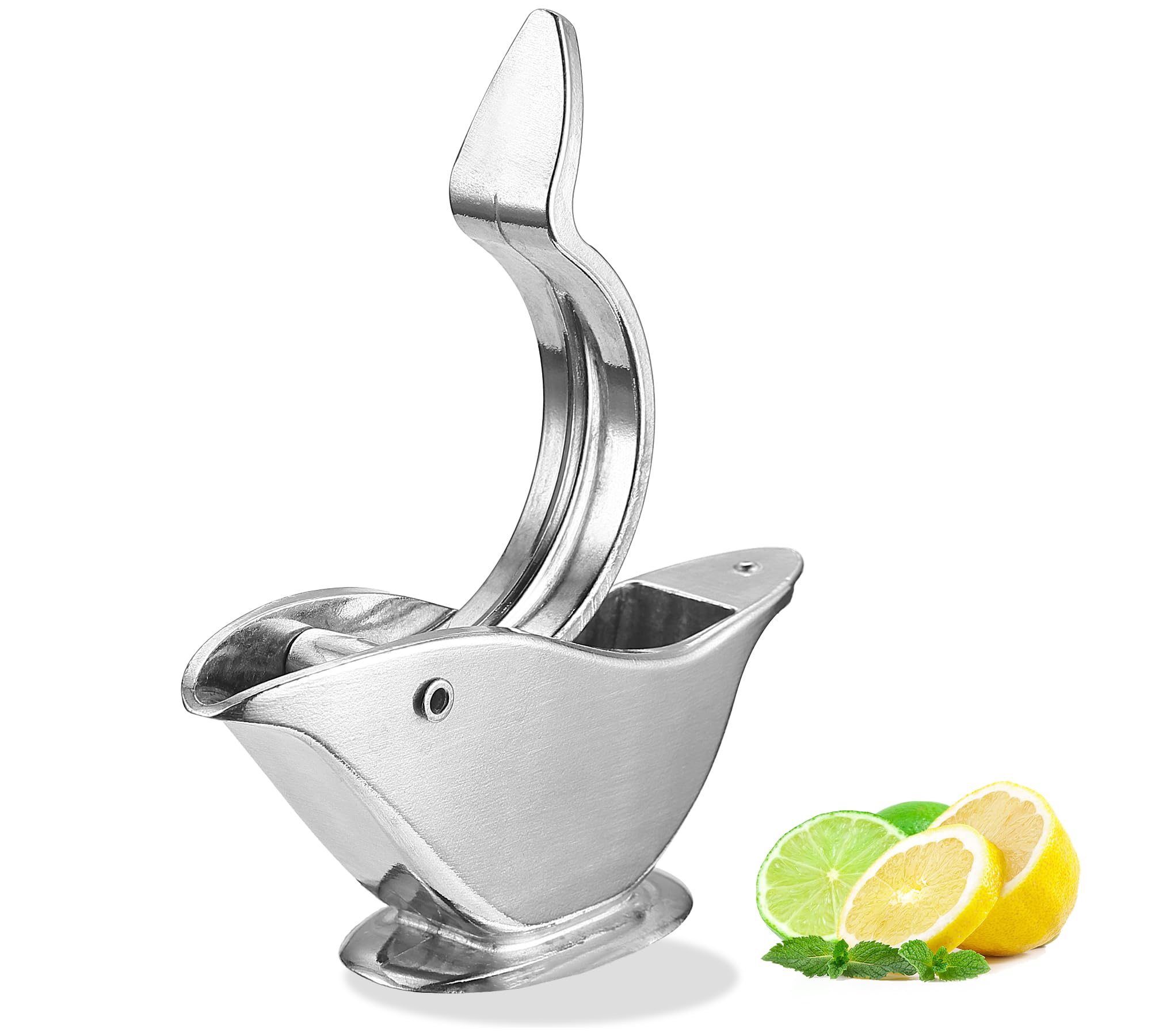Domonic Home Bird Lemon Squeezer Manual, Metal Lemon Slice Squeezer,Lime Slice Squeezer,Bird Lemon Juicer Hand,Heavy Duty,Ergono