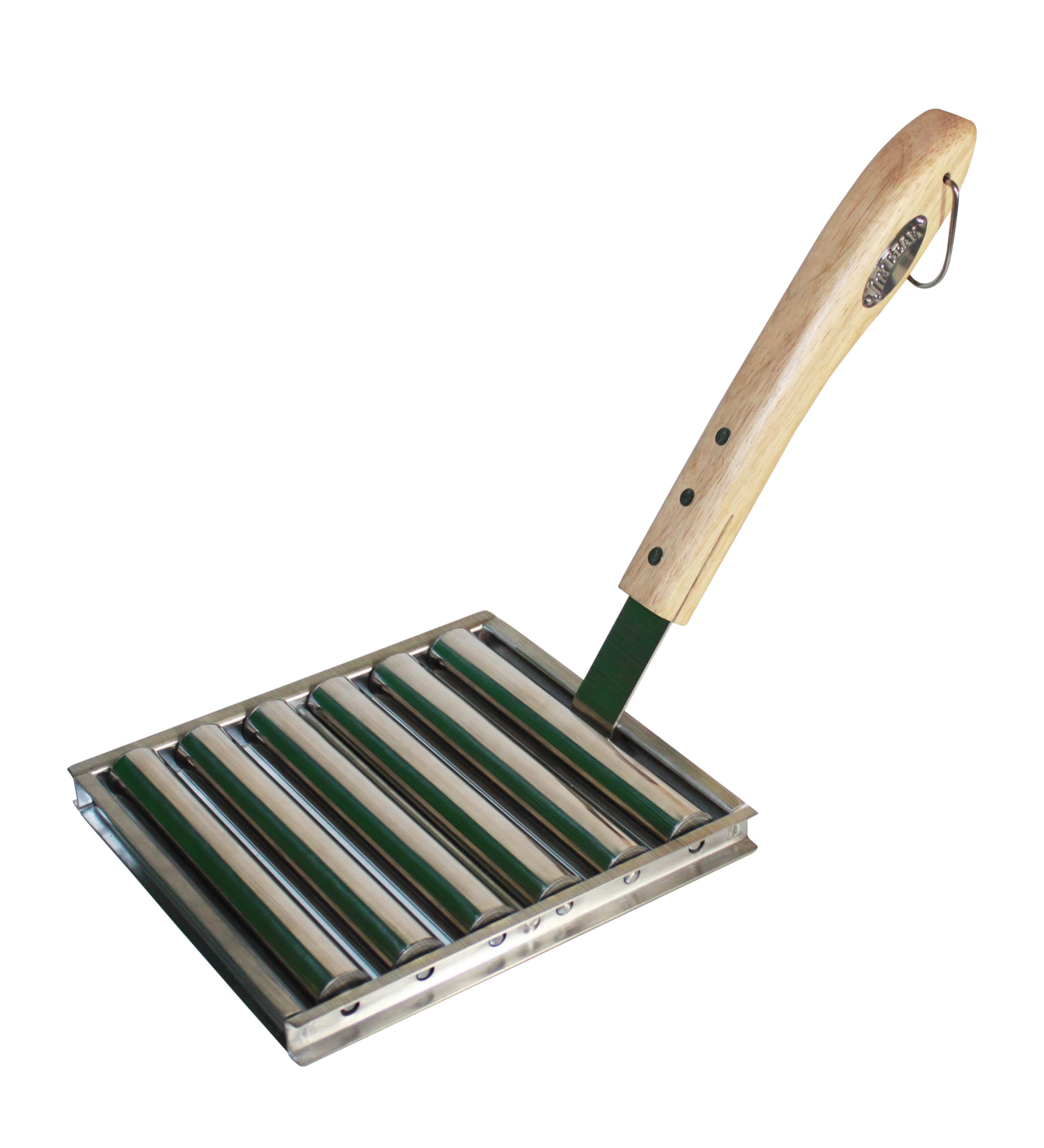 Jim Beam Hot Dog Roller, 11.50''X8.30''X1.80'', Silver