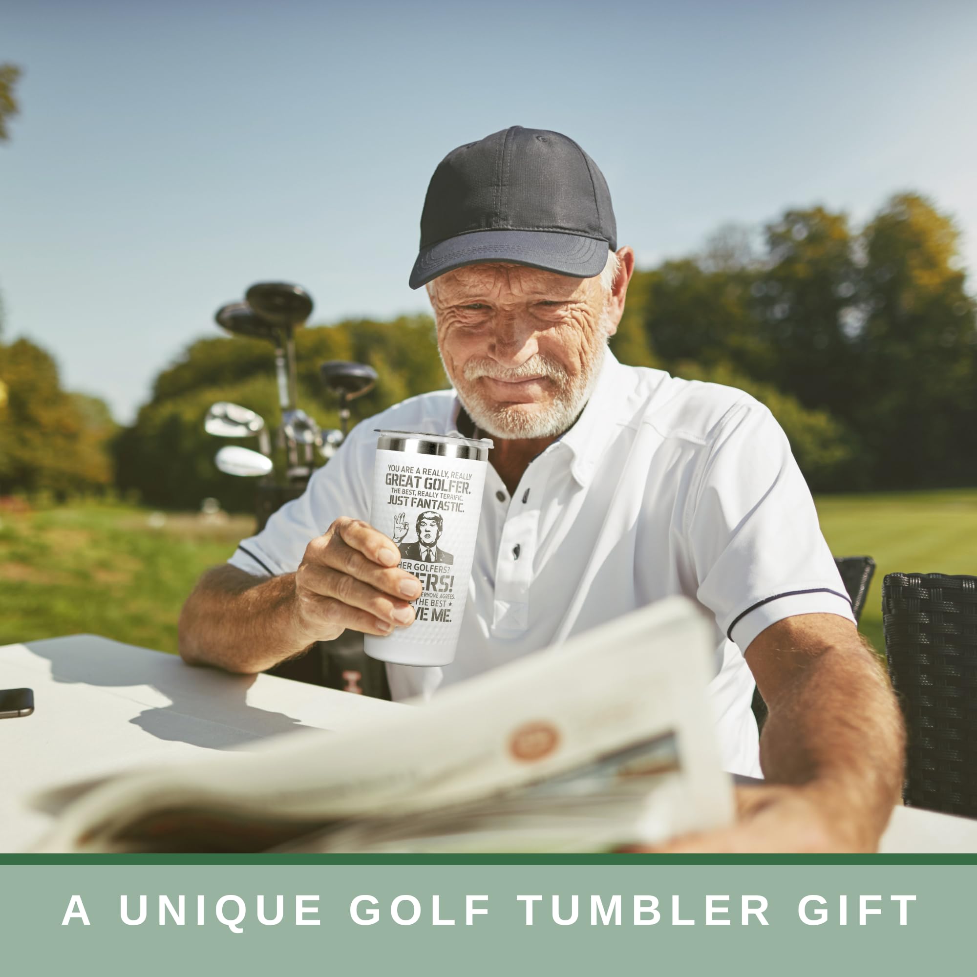 HUNIGIFT Golf Gifts for Men, Grandpa, Uncle, Golfer, Boss - Grandpa Uncle Gifts - Birthday, Christmas Mugs for Men - Gift Ideas