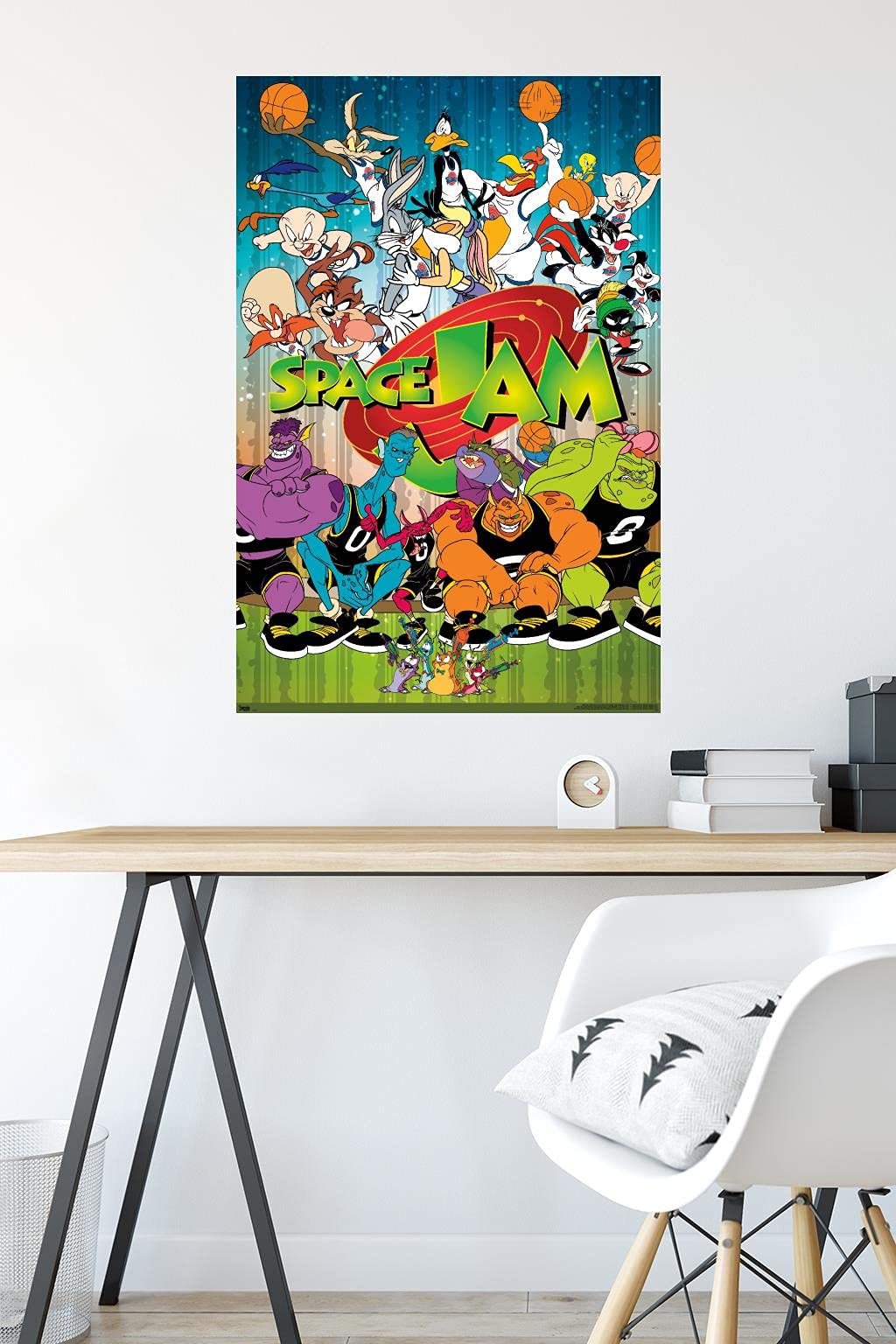 Trends International Looney Tunes: Space Jam - Classic Wall Poster, 22.375'' X 34'', Unframed Version