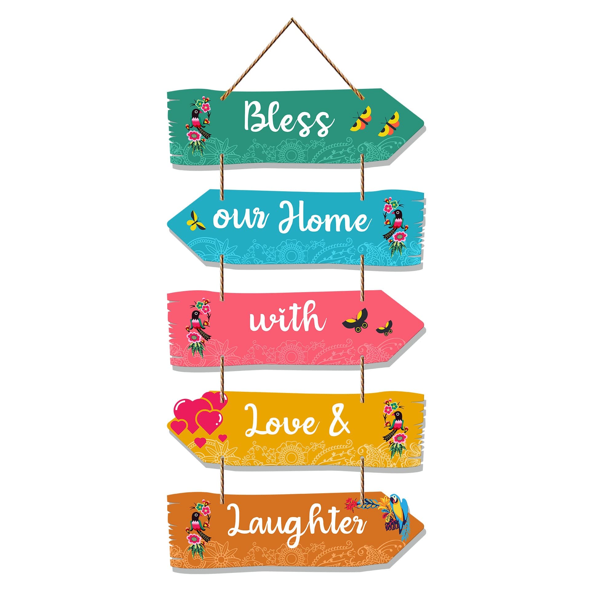 Artvibes Home Quotes Decorative Wall Art MDF Wooden Wall Hanger for Living Room | Bedroom | Gifts | Wall Hangings for Home Decor