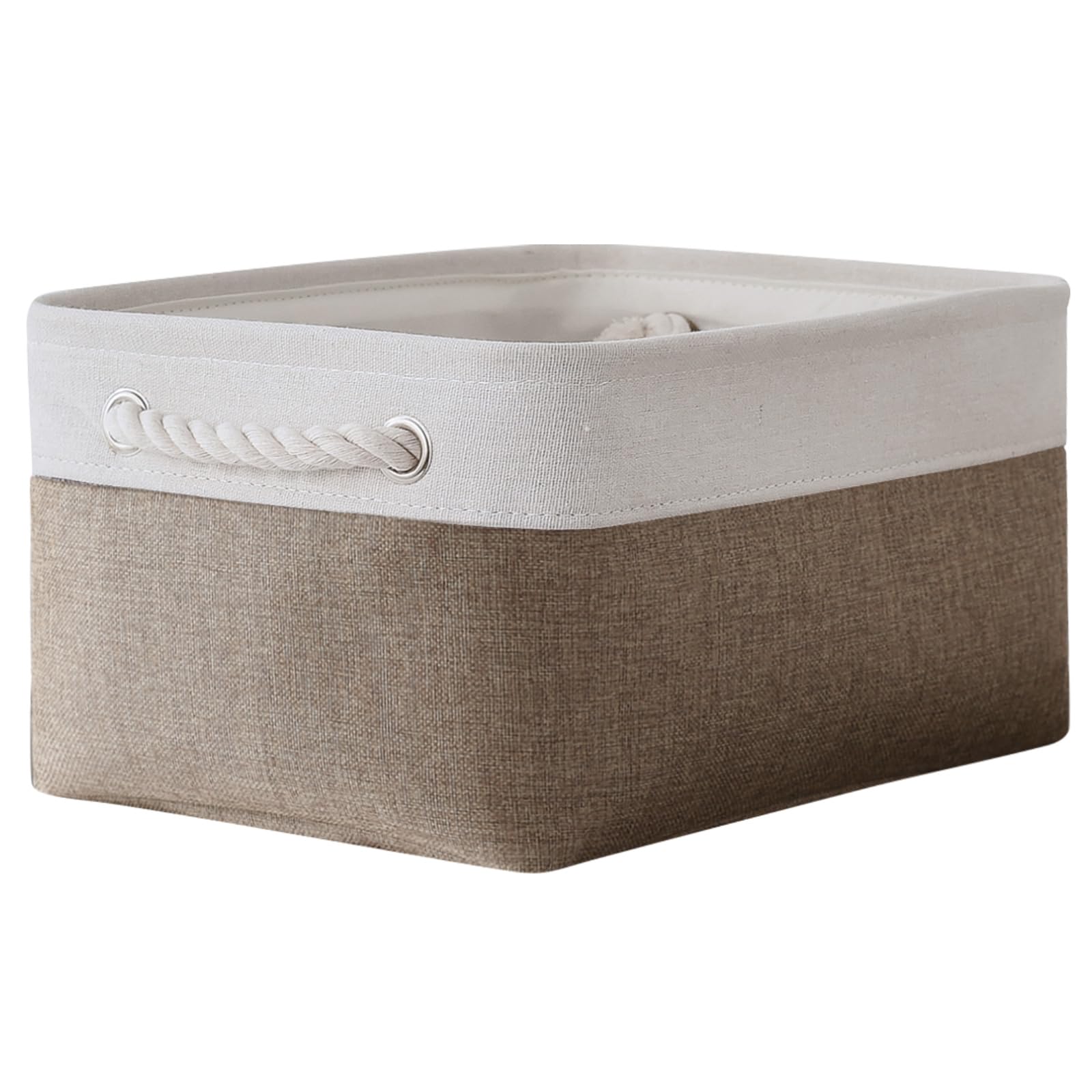 Thewarmhome Storage Basket For Shelves - 1 Pack 14X10X6.7 Inch Collapsible Storage Bins Storage Boxes For Organizing For Laundry