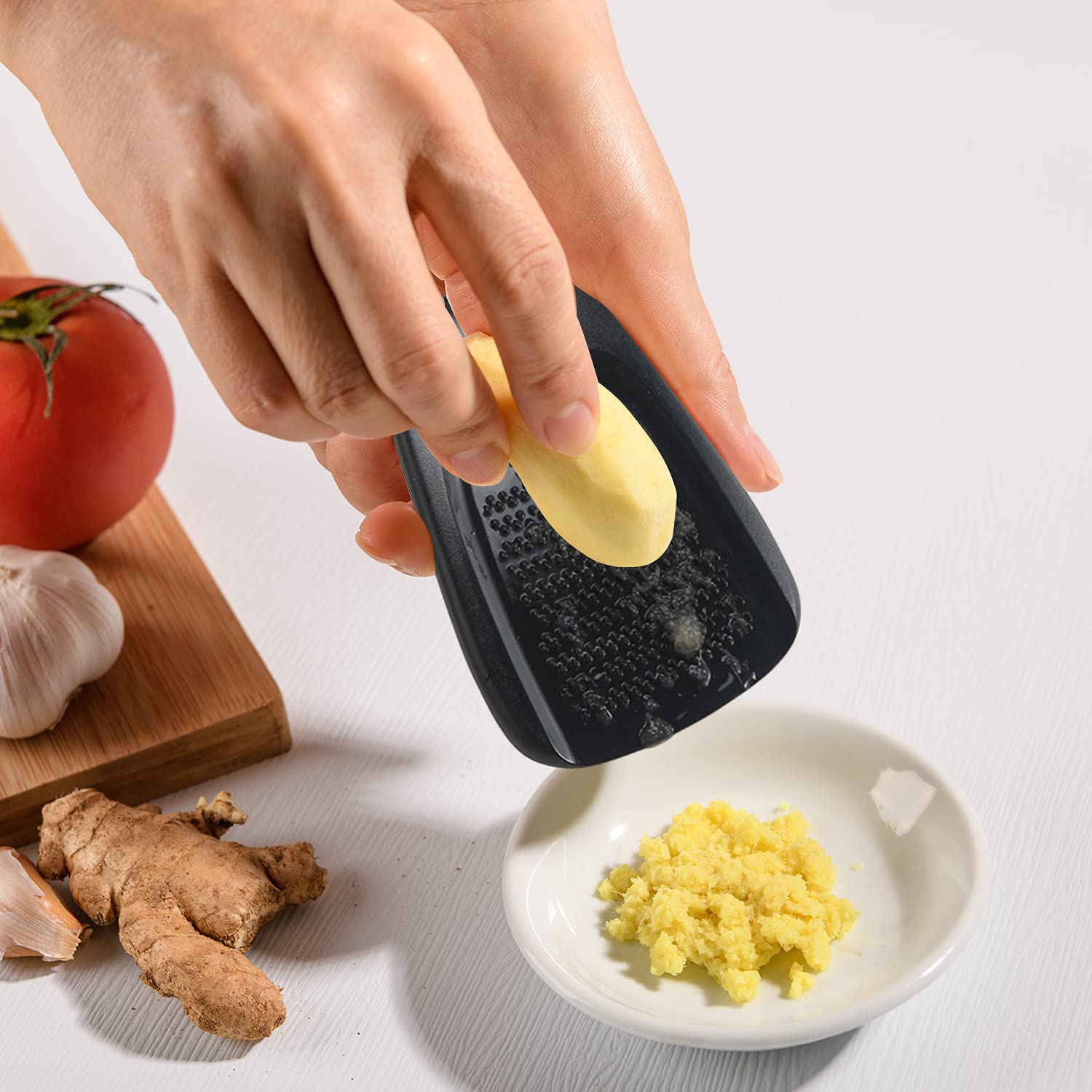 Kitchen Gadgets Set 5 Pieces, Space Saving Cooking Tools Kitchen Accessories - Fruit/Vegetable Peeler, Cheese/Chocolate Grater,