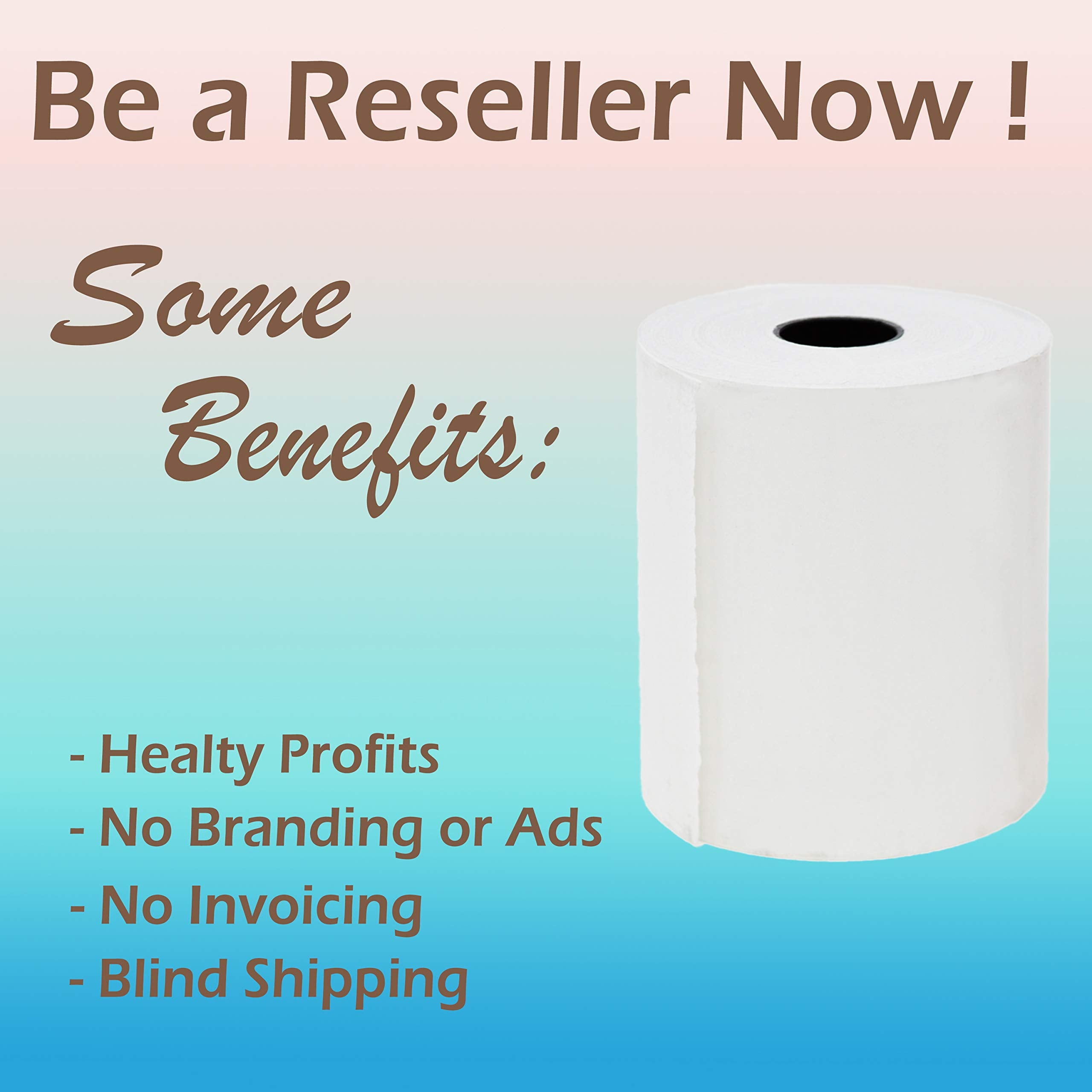 (500 Rolls) 2 14 X 50 Thermal Paper Receipt Rolls 225 X 50 Ft, Poscash Register, Fits All Credit Card Terminals, Verifone Vx520