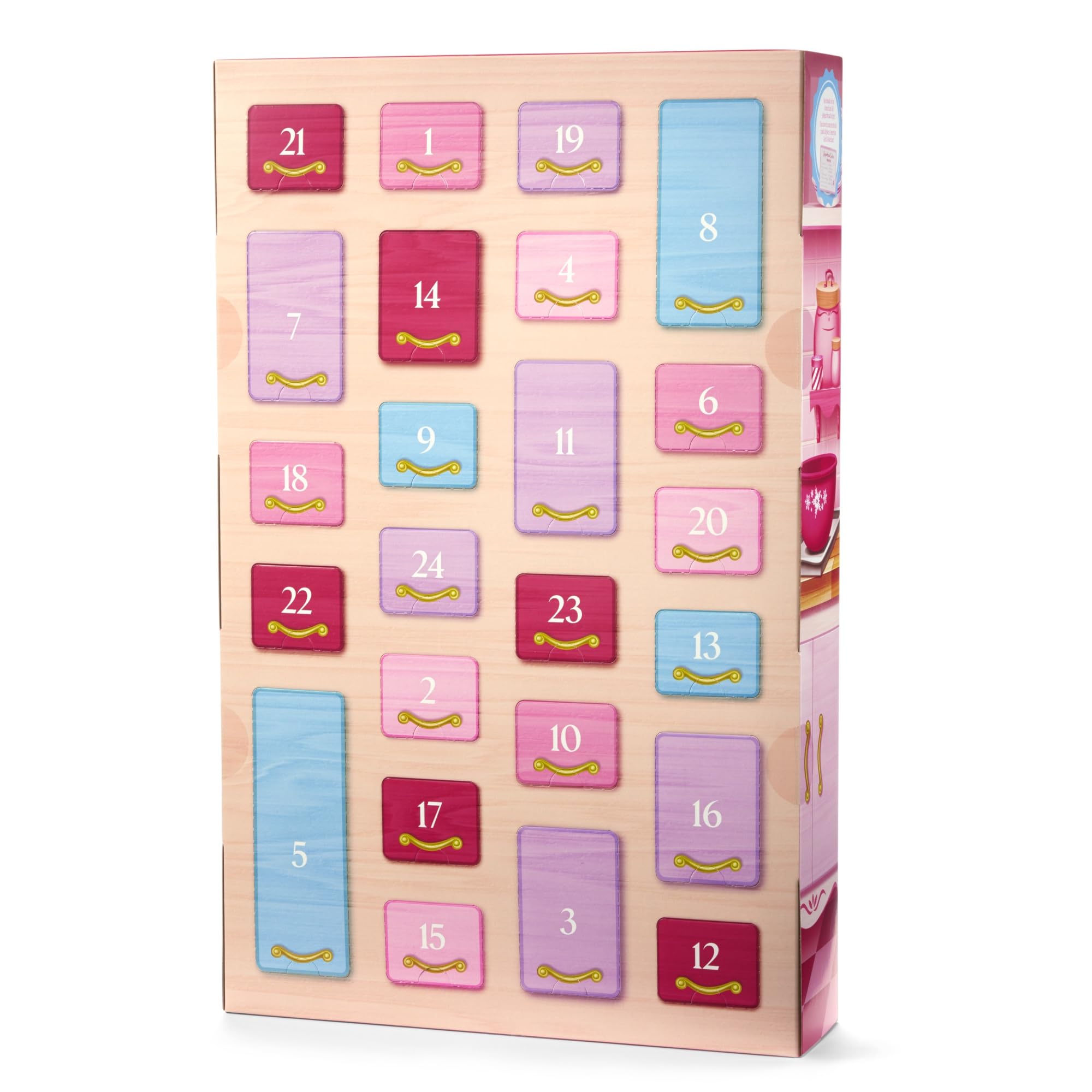 American Girl Baking Spirits Bright 2025 Advent Calendar, 18-inch Doll Accessories, 24 pcs, for Ages 6+