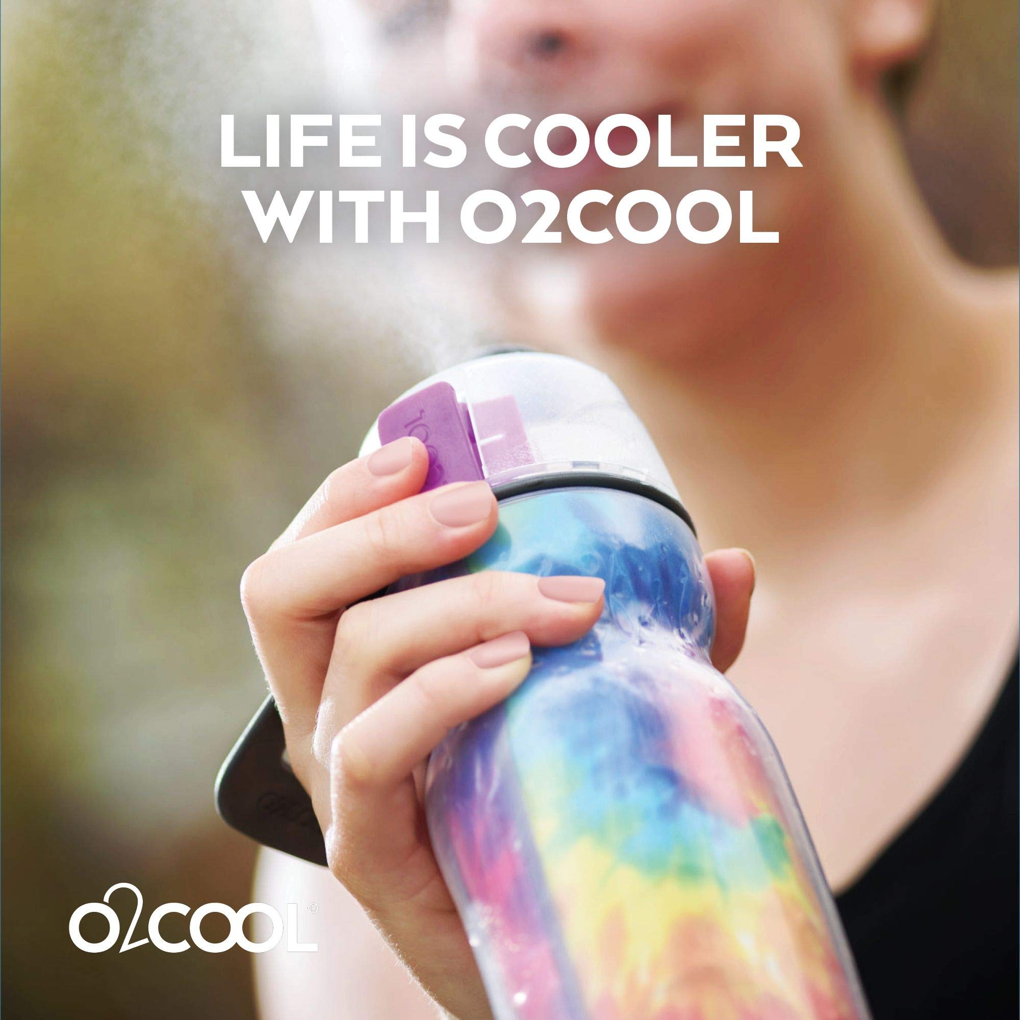 O2Cool ArcticSqueeze Insulated Mist 'N Sip Squeeze Bottle - 20 Ounce  Artist Four