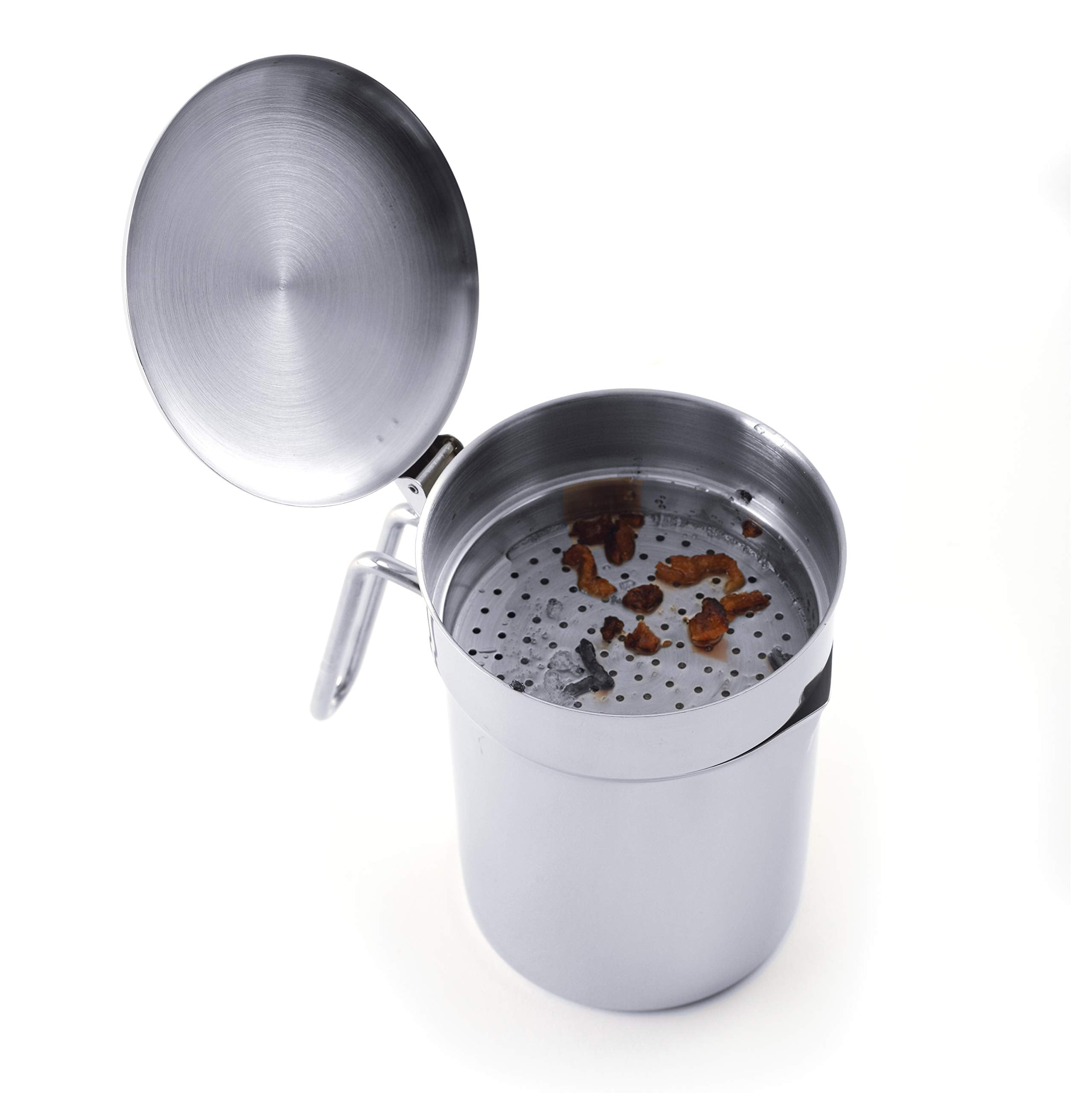 Norpro Stainless Steel Strainer Grease Catcher, One Size, Silver