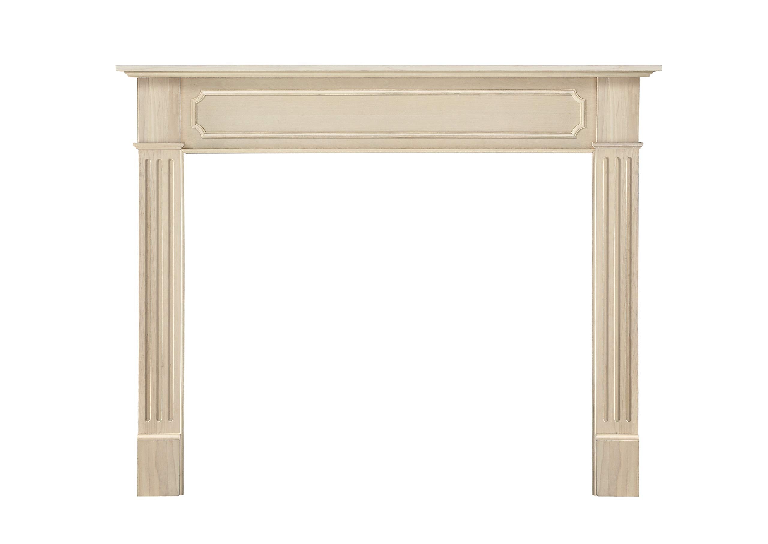 Pearl Mantels 111-50 Alamo Fireplace Mantel Surround, Interior Width 50'', Unfinished