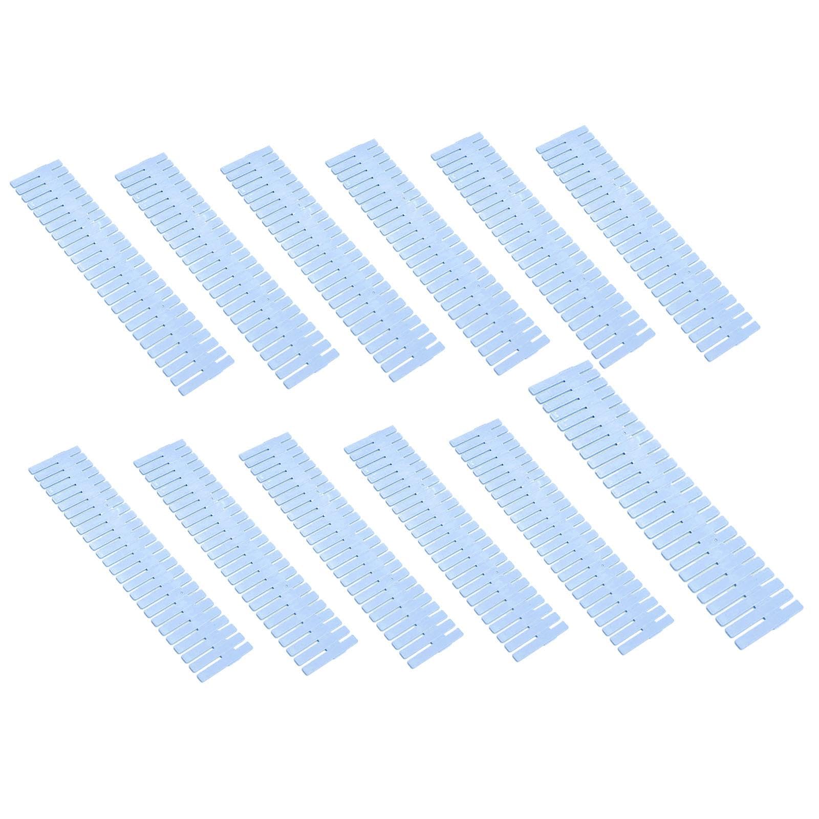 Calandis Drawer Dividers Sturdy Office Drawer Partition Board For Office Kitchen Home Blue | 12 Pieces Drawer Dividers