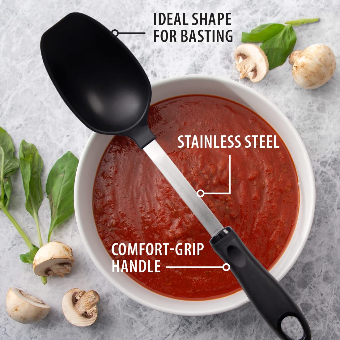 Rada 13'' Non-Scratch Basting Spoon