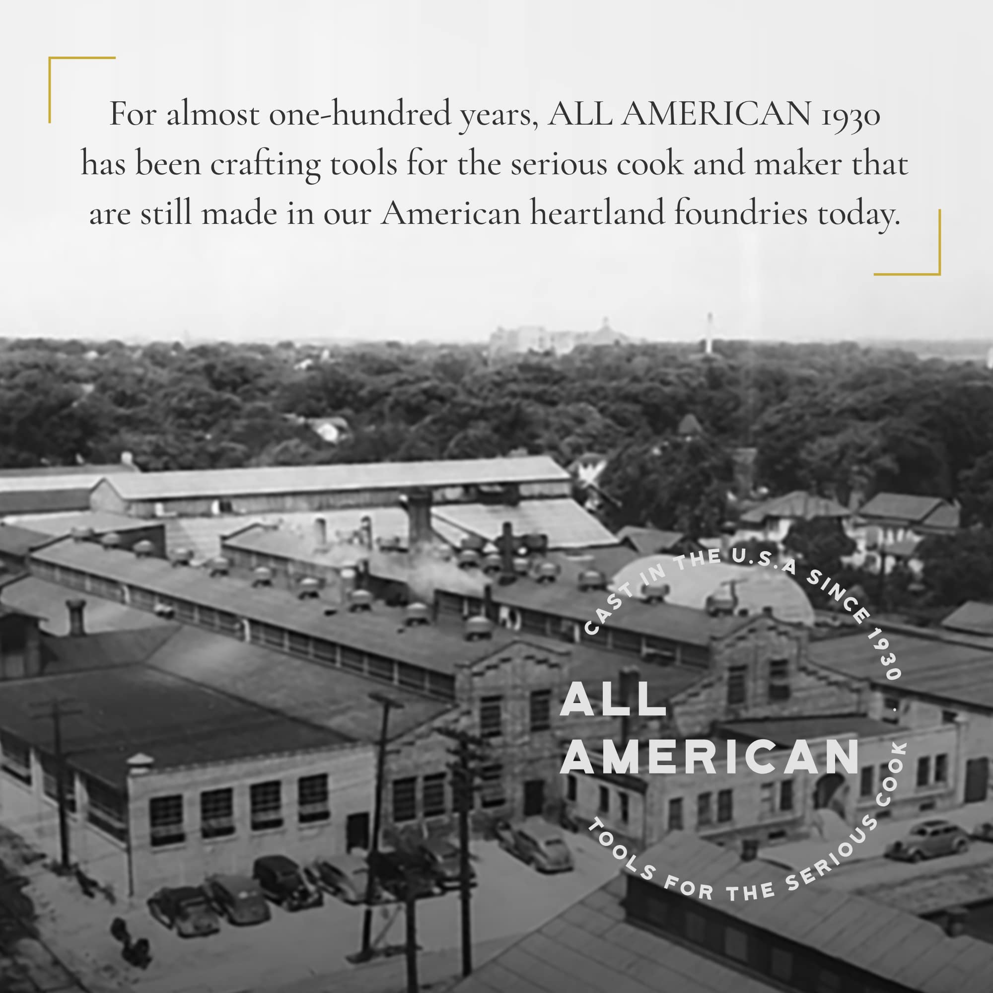 All American 1930: 41.5qt Pressure Cooker/Canner (The 941) - Exclusive Metal-to-Metal Sealing System - Easy to Open & Close - Su