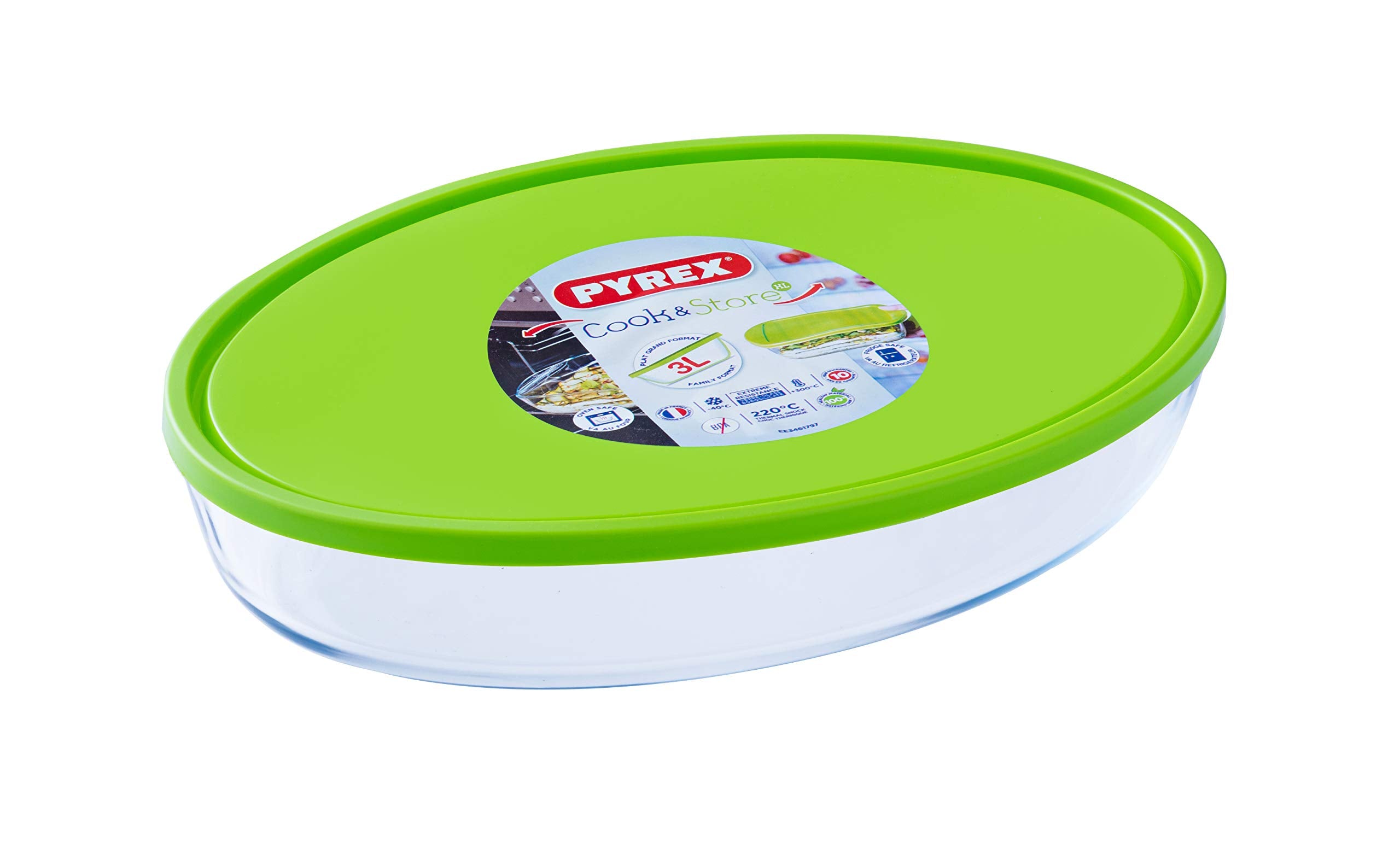 Pyrex Baking dish Borosilicate glass