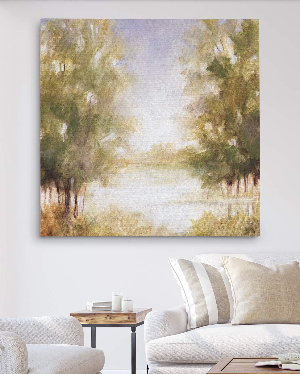Wexford Home Soft Spring Gallery Wrapped Canvas Wall Art, 40X40