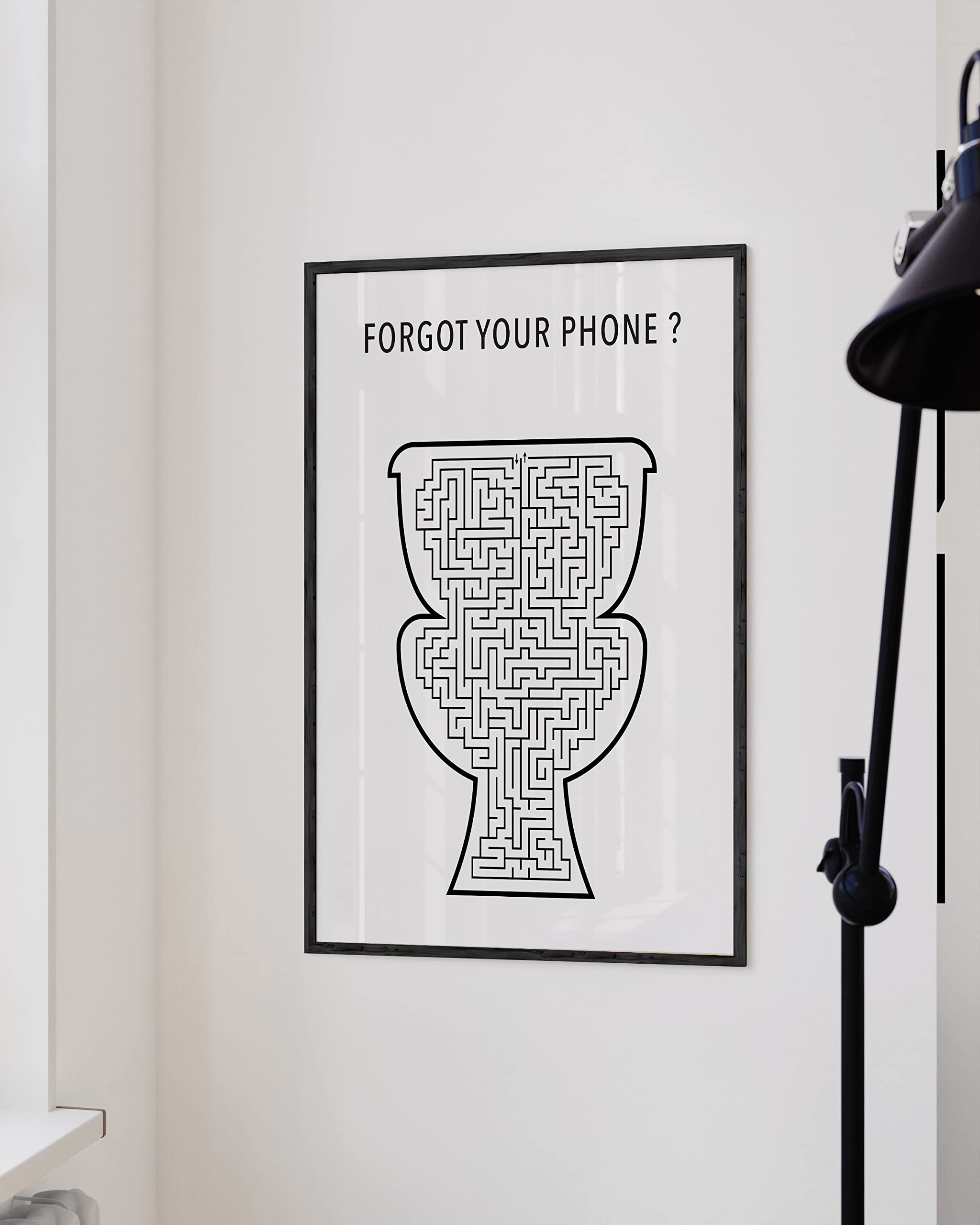 Haus And Hues Funny Bathroom Decor & Bathroom Signs, Funny Bathroom Wall Art & Bathroom Decor Signs, Funny Bathroom Signs Funny