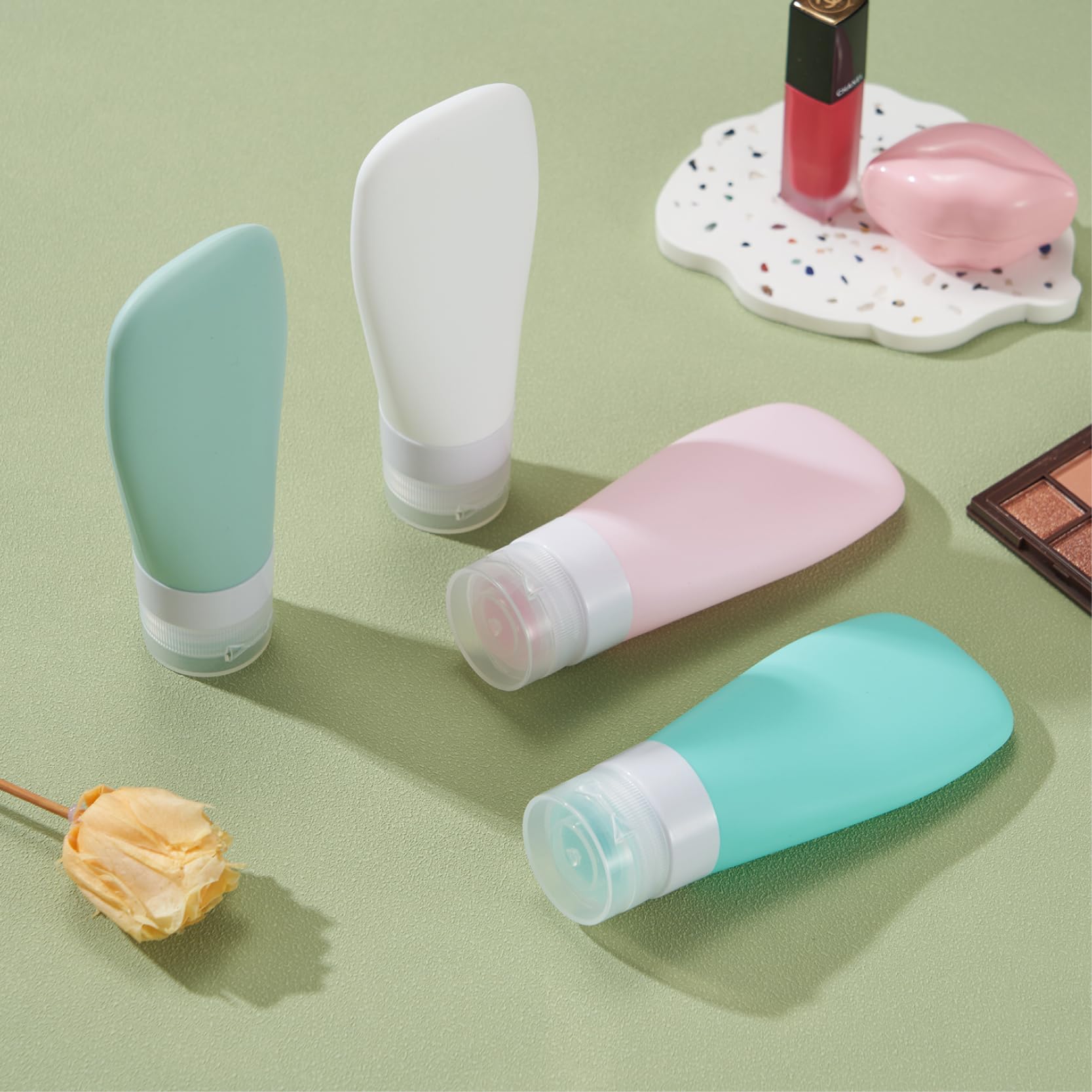 Insfit Travel Bottles For Toiletries, Tsa Approved 3Oz Travel Size Bottles Leak Proof Travel Containers For Toiletries, Bpa Free