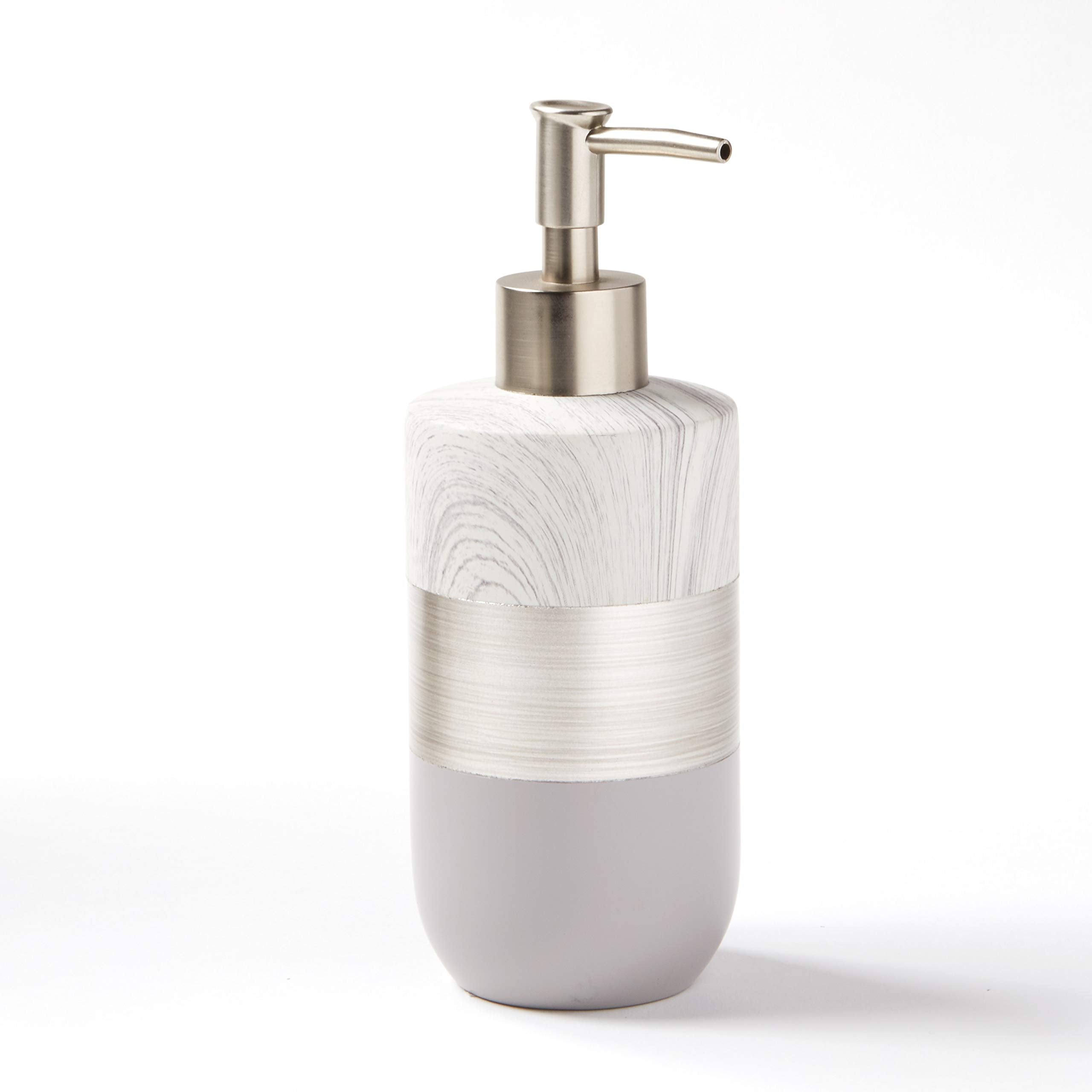 SKL Home by Saturday Knight Ltd. Liselotte Soap Dispenser  Silver