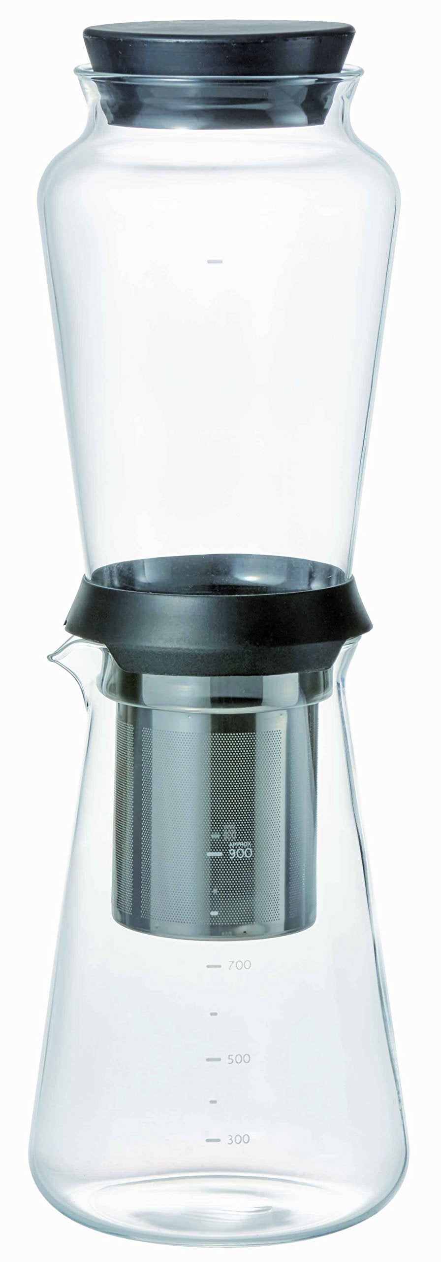 Hario Sbs-5B Slow Drip Brewer Shizuku (600Ml), One Size, Black