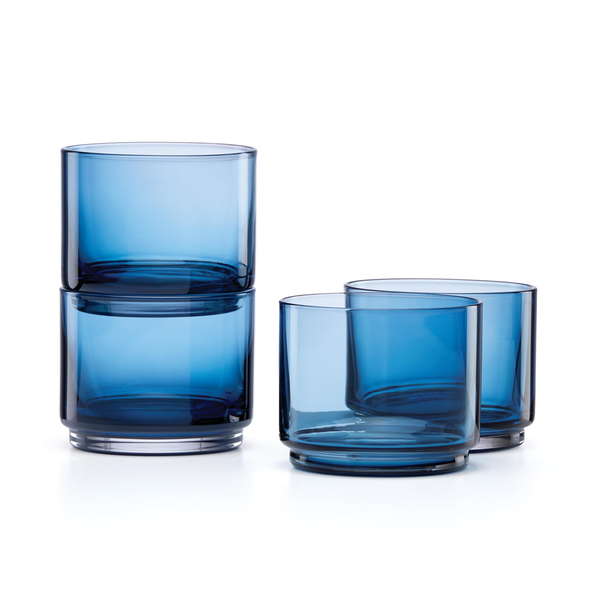 Lenox Tuscany Classics Stackable 4-Piece Short Glasses Everyday