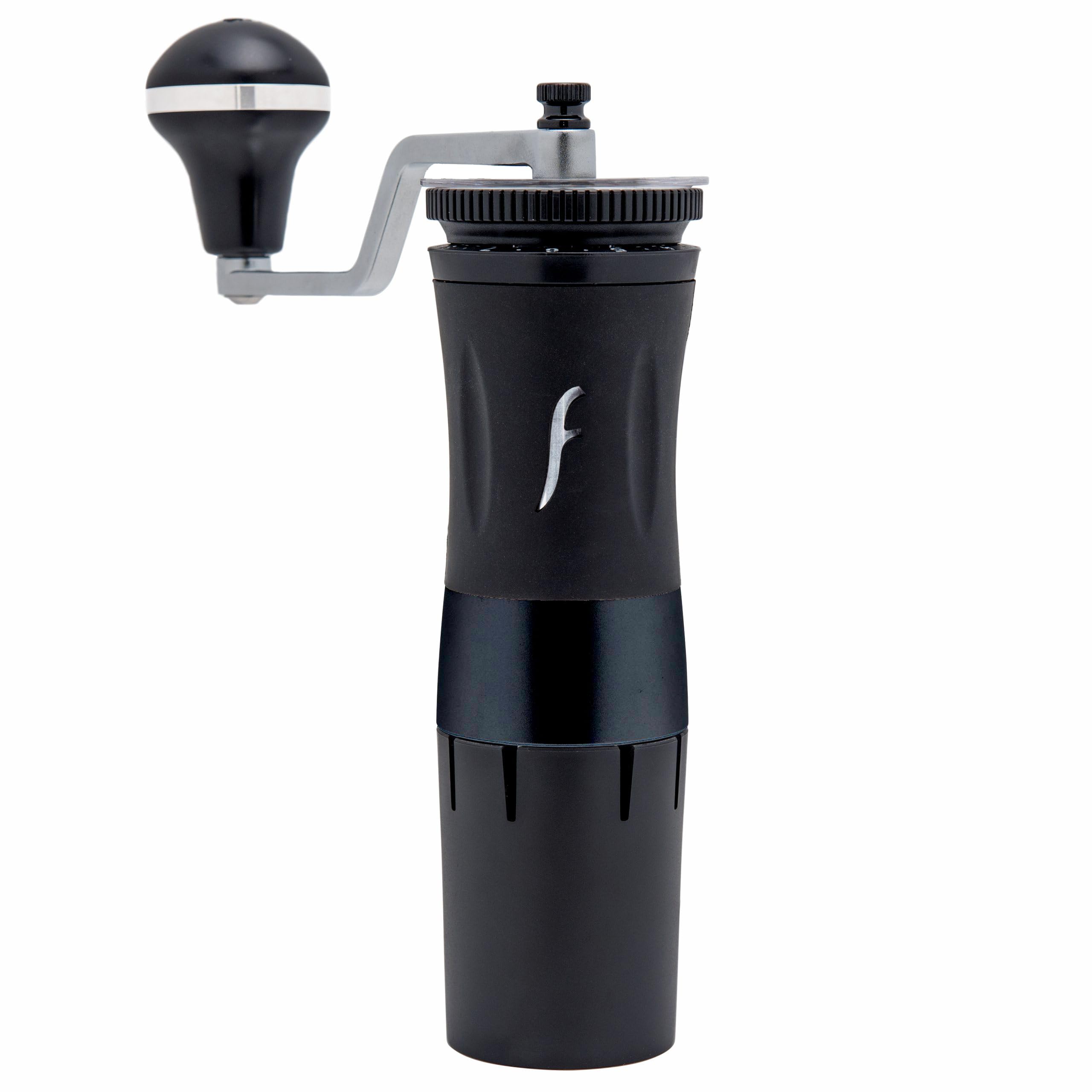 The Royal Coffee Grinder, by Flair Espresso: An all-manual hand burr grinder with hardened steel conical burrs for any coffee br