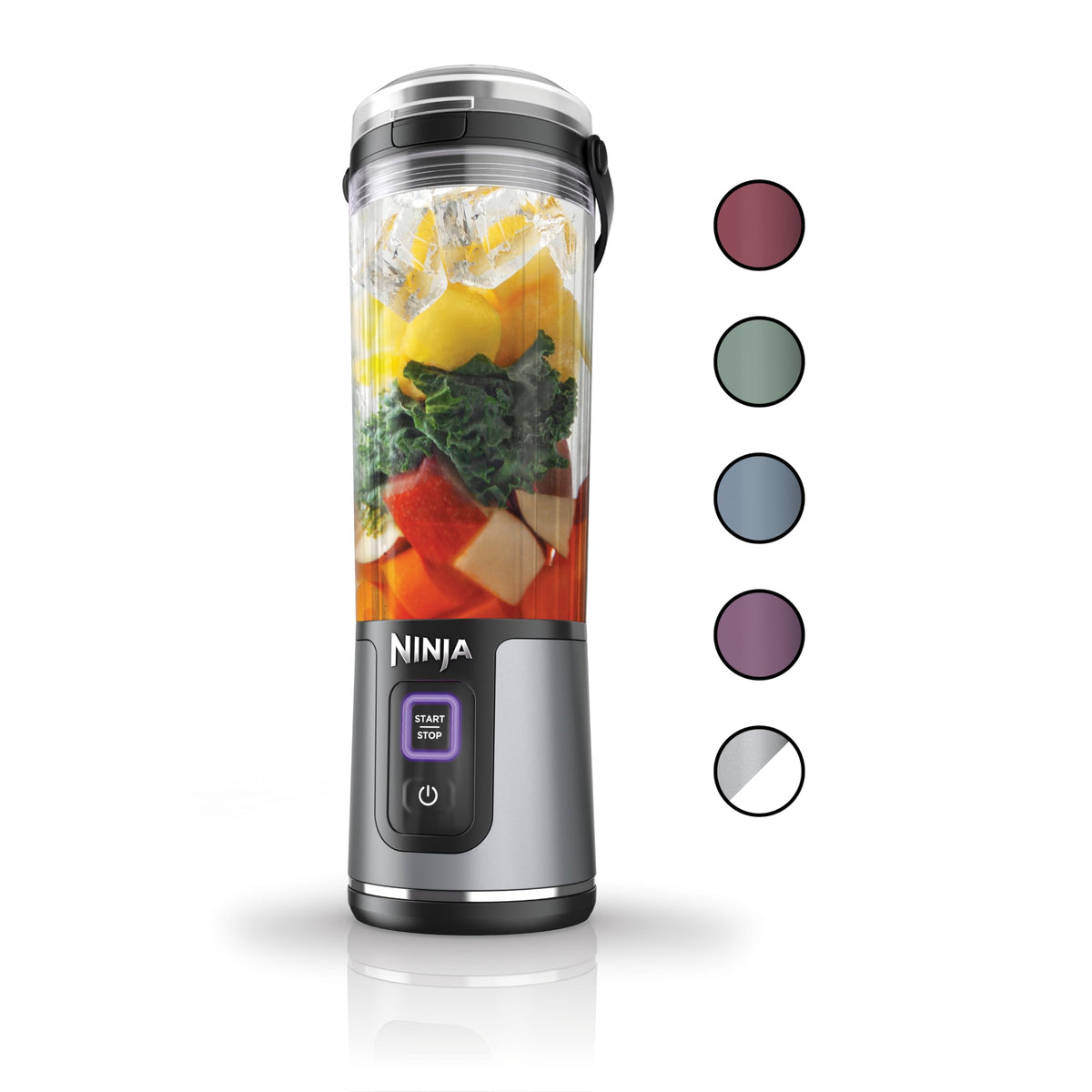 Ninja Bc151Bk Blast Portable Blender, Cordless, 18Oz. Vessel, Personal Blender-For Shakes & Smoothies, Bpa Free, Leakproof-Lid &