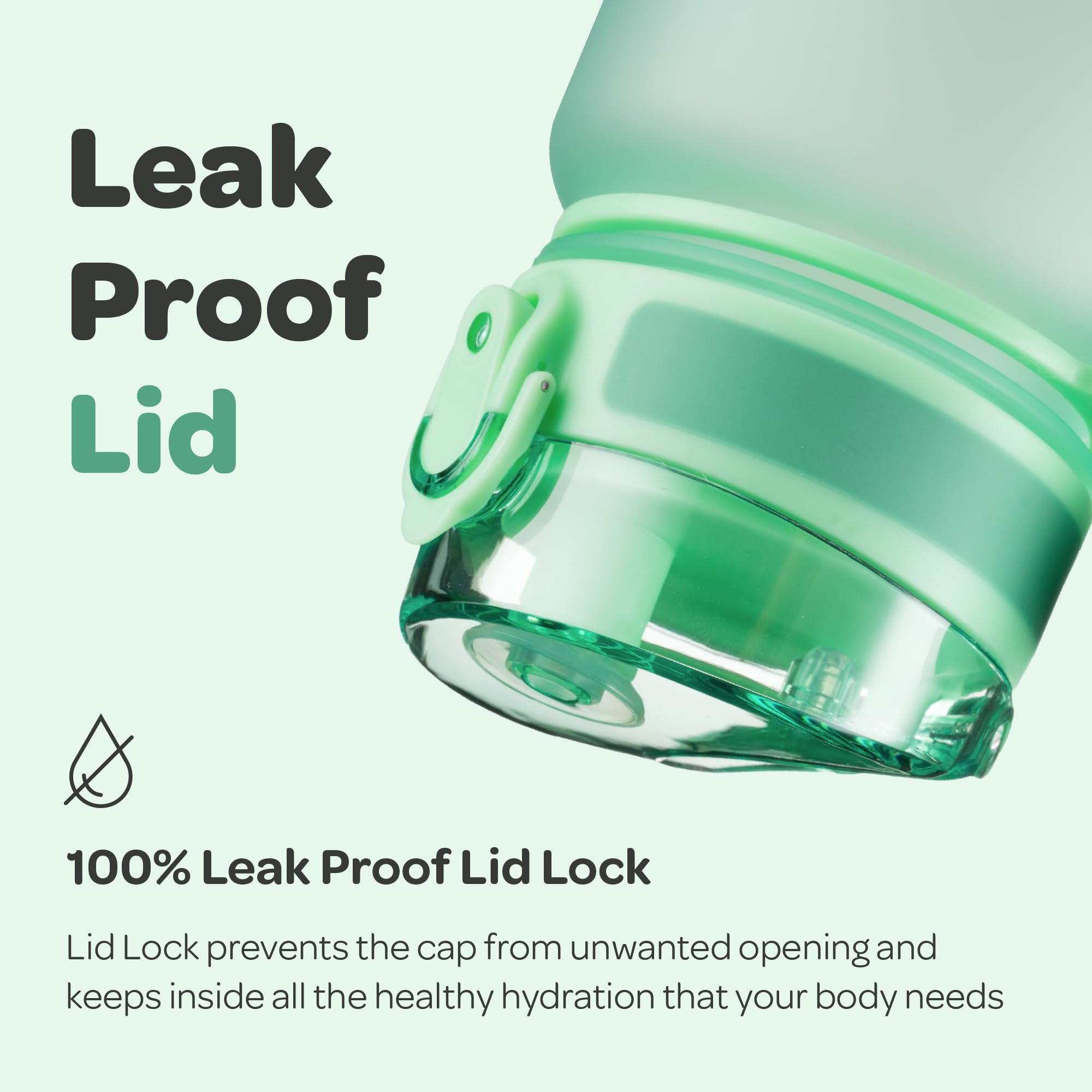 Hydracy Water Bottle with Time Marker -Large 32oz BPA Free Water Bottle & No Sweat Sleeve -Leak Proof Gym Bottle with Fruit Infuser Strainer & Times to Drink -Ideal Gift for Fitness Sports & Outdoors