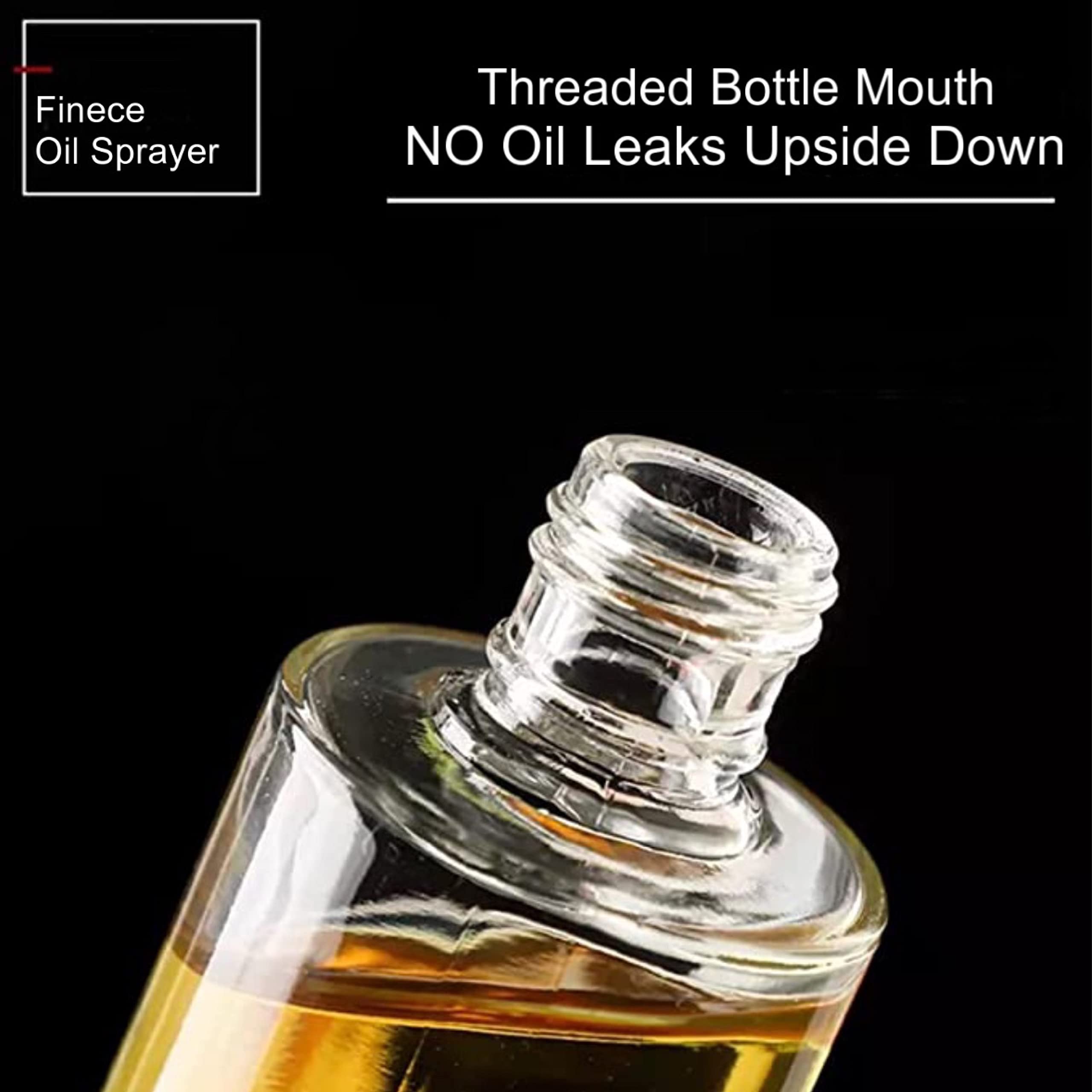 Finece Oil Sprayer For Cooking, 100Ml Olive Oil Sprayer Mister For Air Fryers, Oil Spray Bottle, Vinegar Soy Sauce Dispenser, Oi